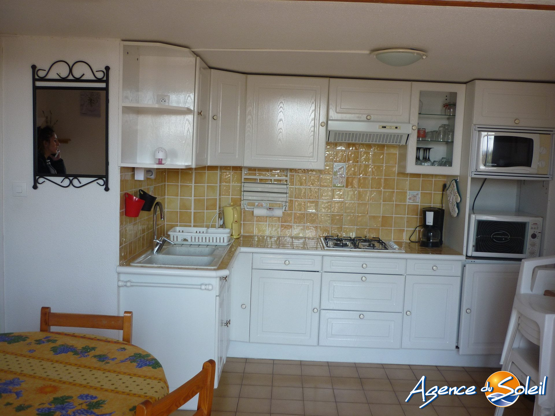 Cuisine - Appartement Leucate (Réf. 08-5360-AGENCEDUSOLEIL)