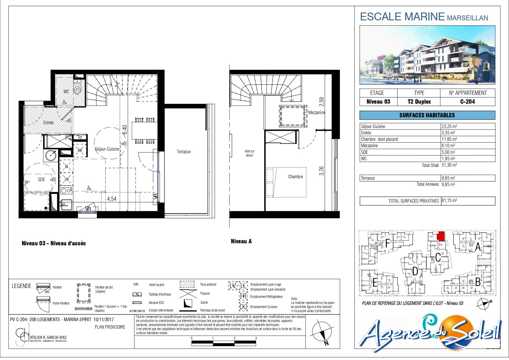 Appartement en location à Marseillan - Agence du Soleil (Réf. 09-7319-AGENCEDUSOLEIL)