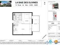 Miniature 1 - Appartement Agde