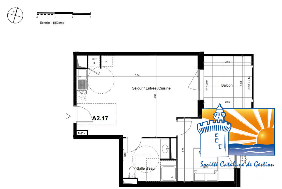 Vue intérieure - Appartement Perpignan (Réf. 07-3123-1928-AGENCEDUSOLEIL)