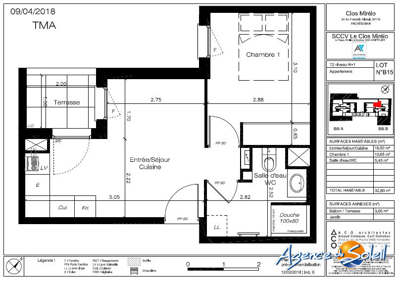 Vue extérieure - Appartement Frontignan (Réf. 33-8083-AGENCEDUSOLEIL)