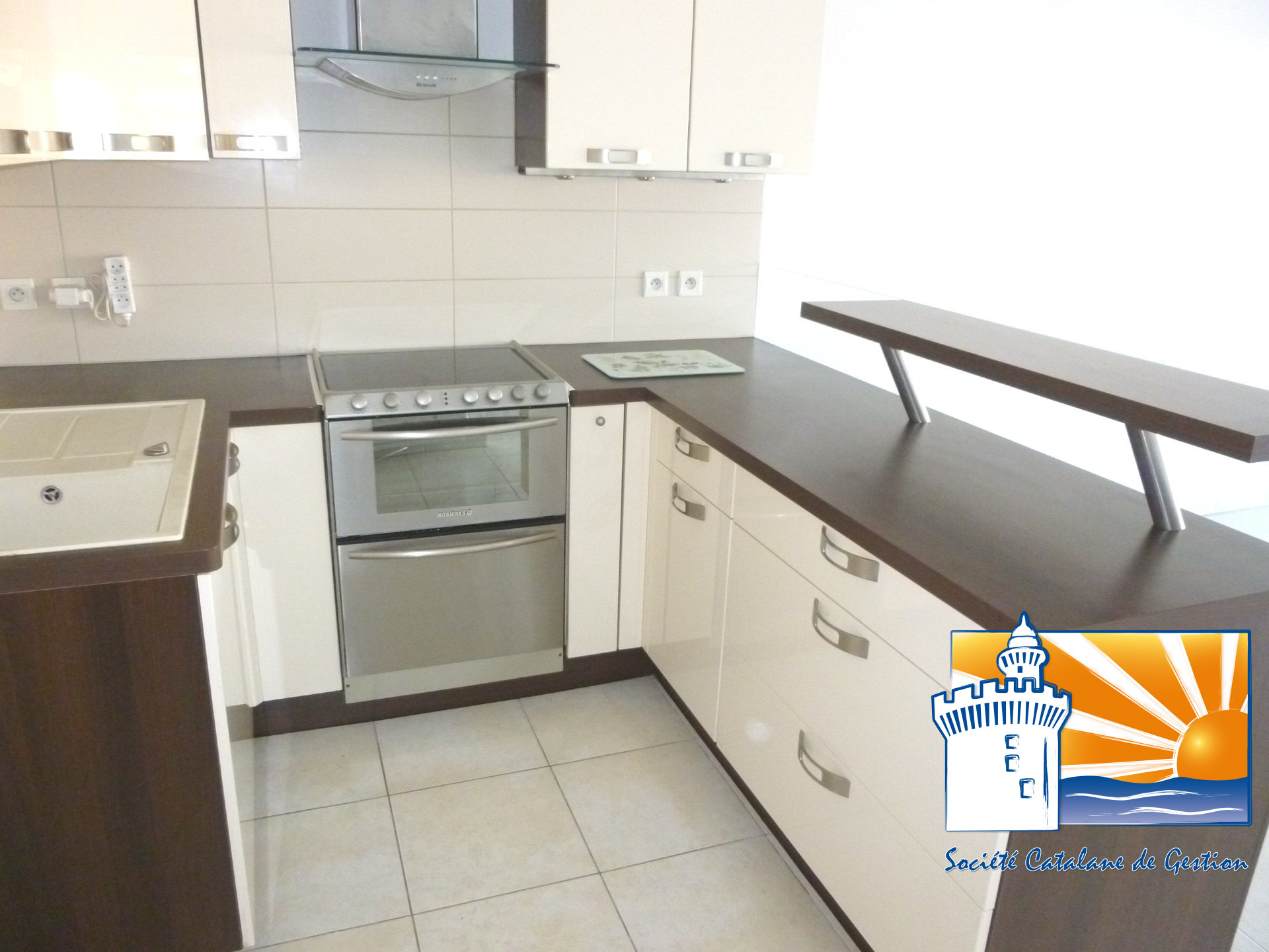 Salle de bain - Appartement Perpignan (Réf. 07-1076-AGENCEDUSOLEIL)