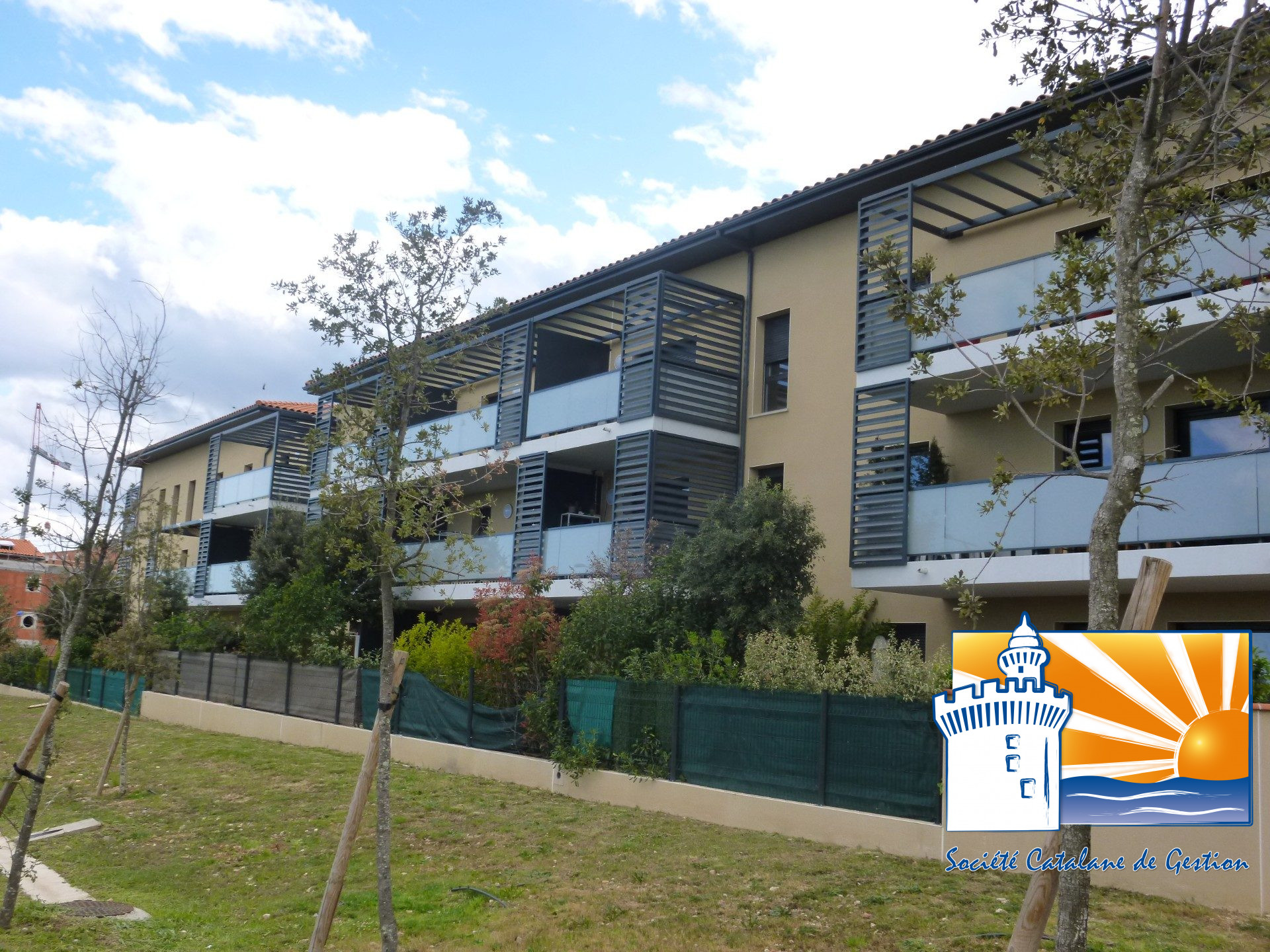 Jardin - Appartement Argelès-sur-Mer (Réf. 07-795-AGENCEDUSOLEIL)