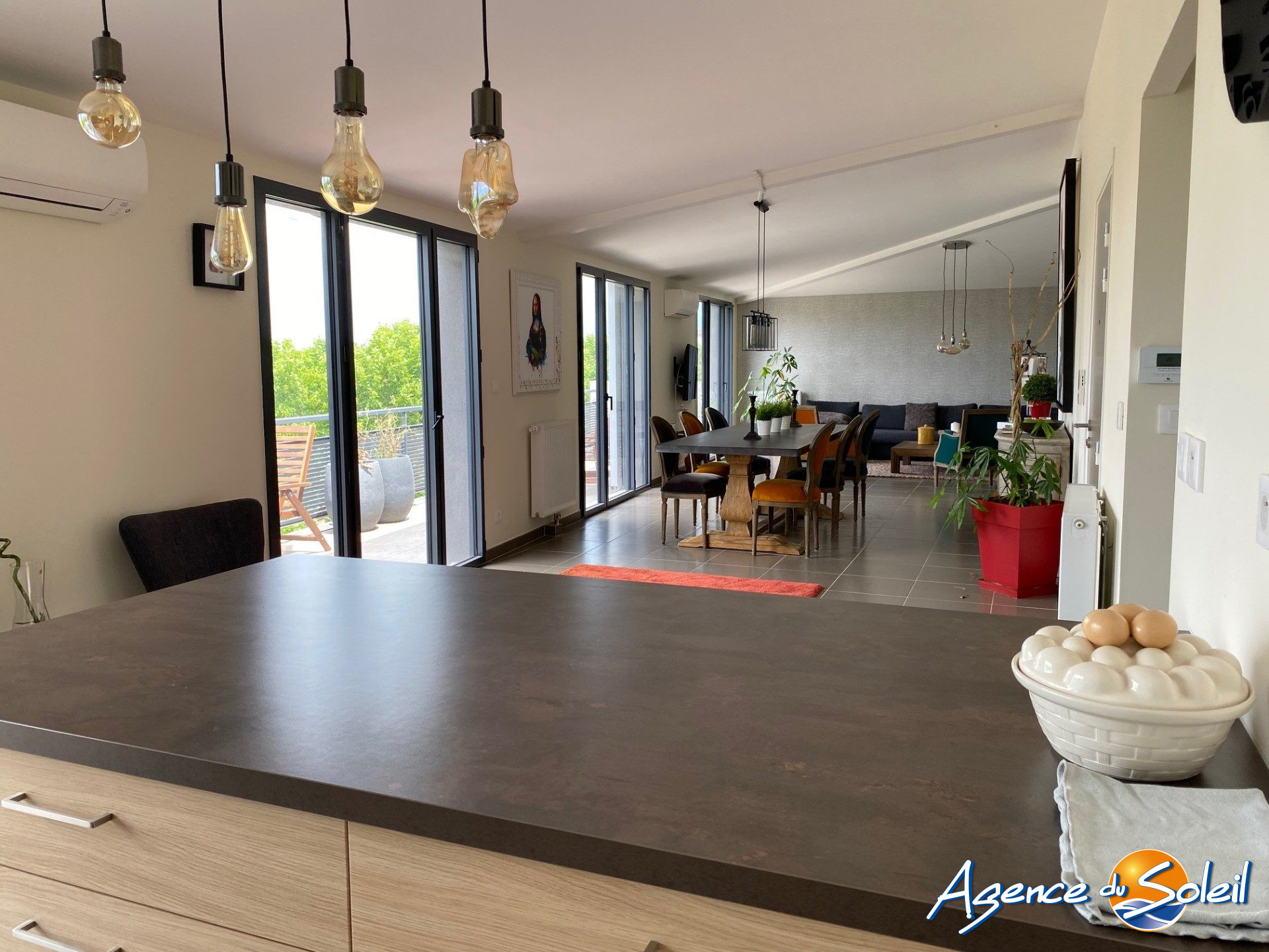Terrasse - Appartement Narbonne (Réf. 04-4252-AGENCEDUSOLEIL)