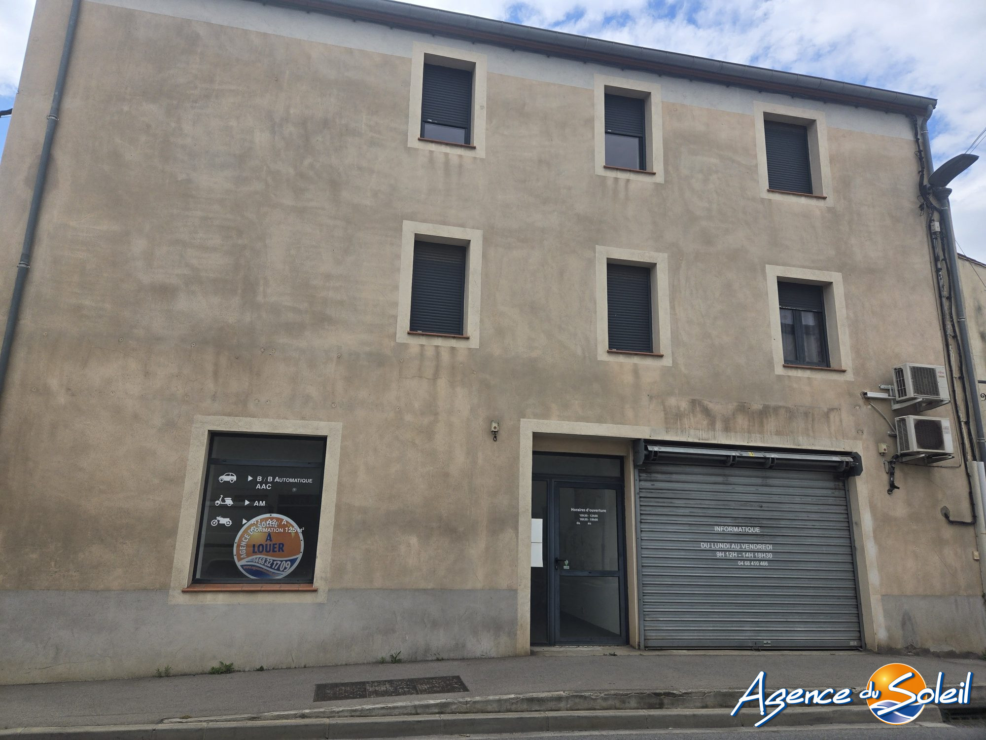 Vue extérieure - Immobilier Pro Cuxac-d'Aude (Réf. 04-1364-AGENCEDUSOLEIL)