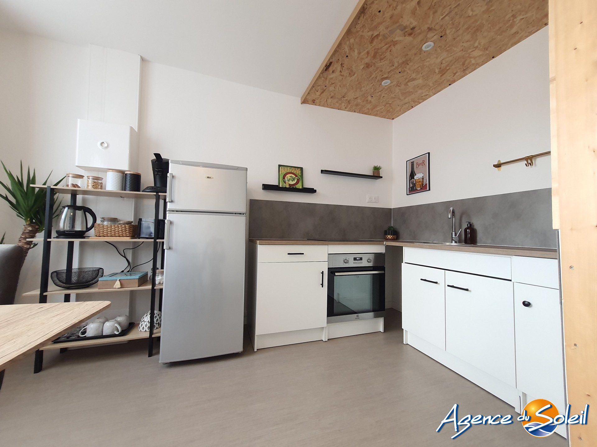 Jardin - Appartement Gruissan (Réf. 13 - 11086-AGENCEDUSOLEIL)