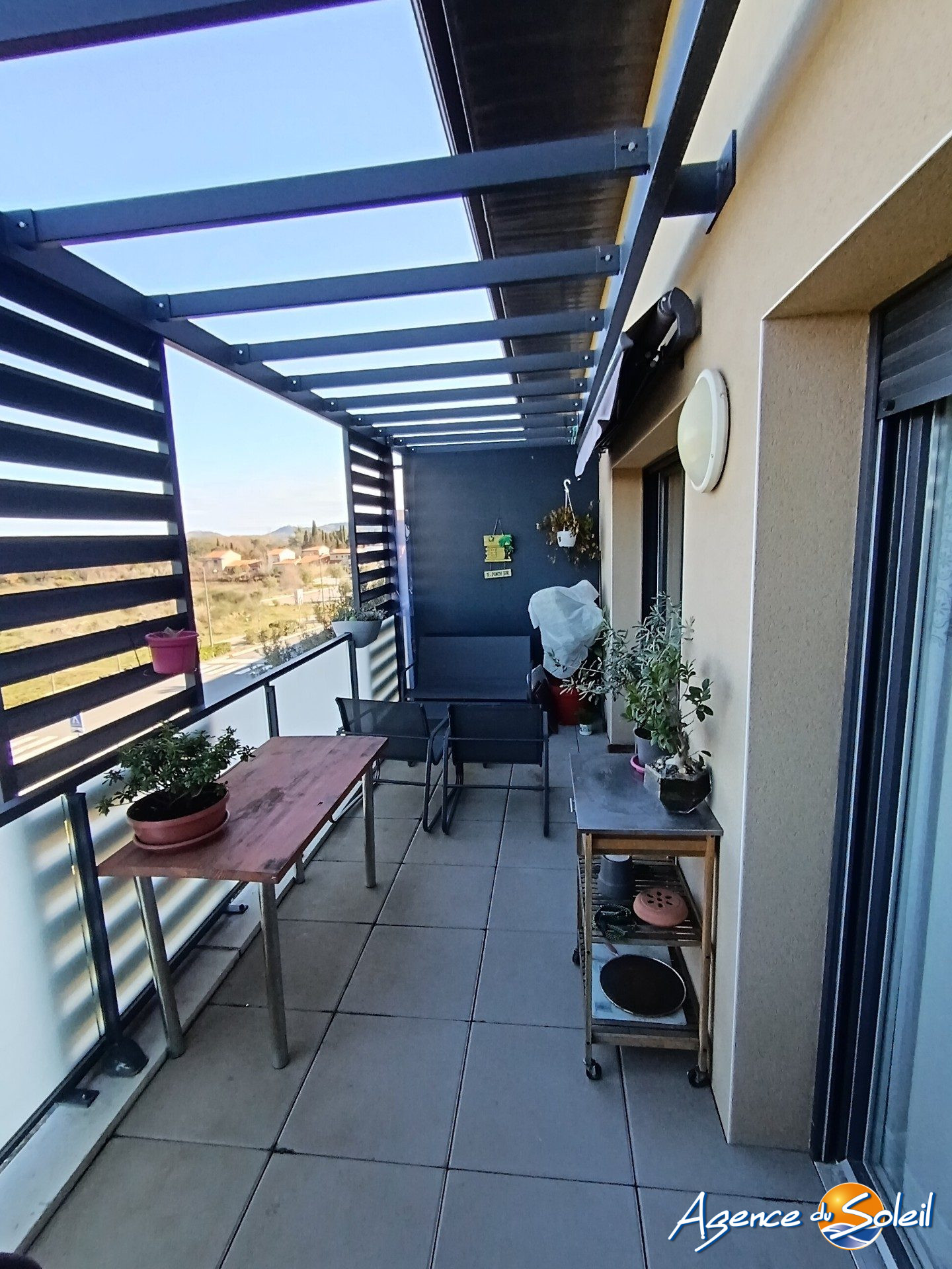 Terrasse - Appartement Argelès-sur-Mer (Réf. 31-9631JJ-AGENCEDUSOLEIL)