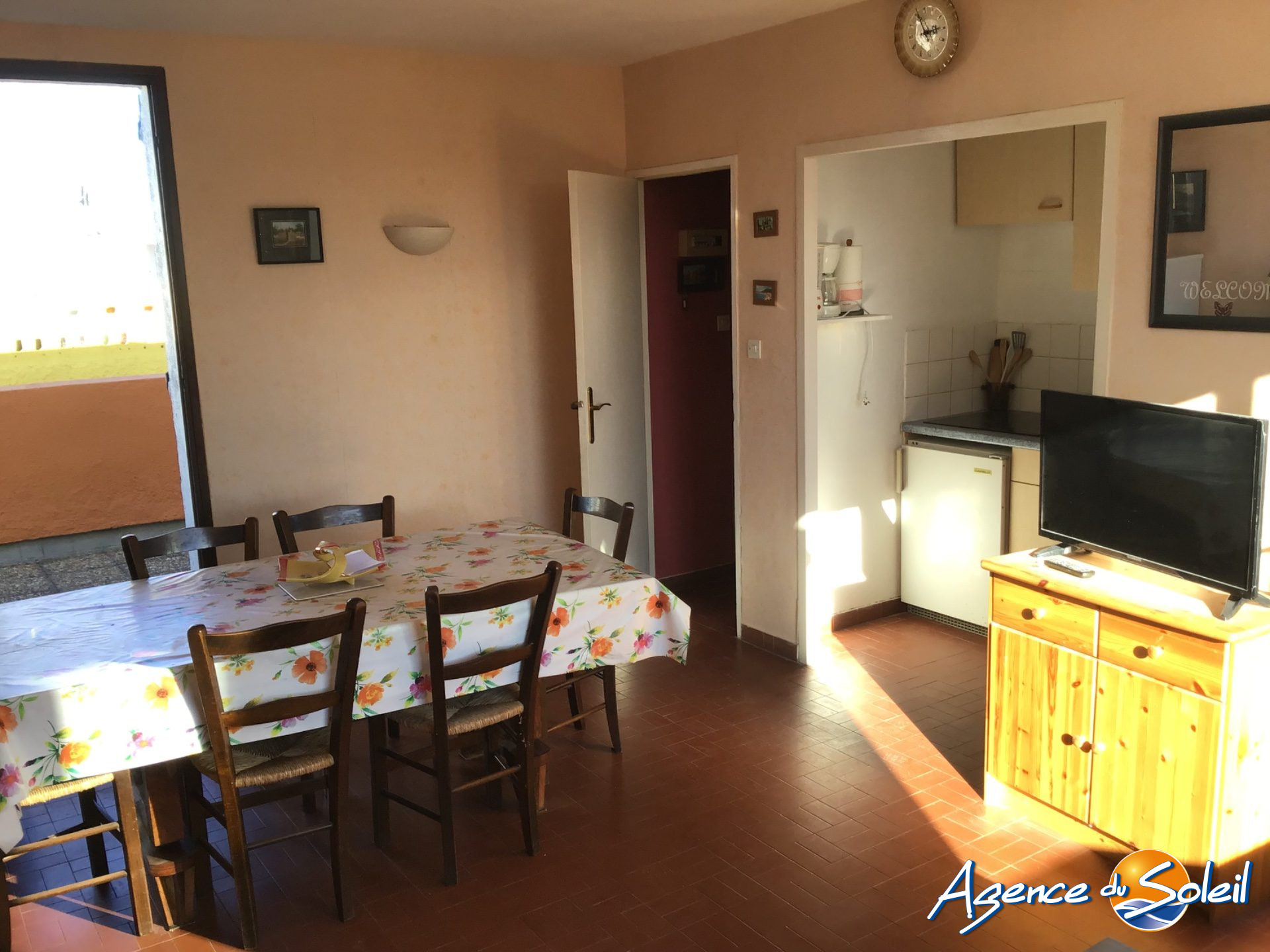 Chambre - Appartement Le Barcarès (Réf. 17-9524-AGENCEDUSOLEIL)