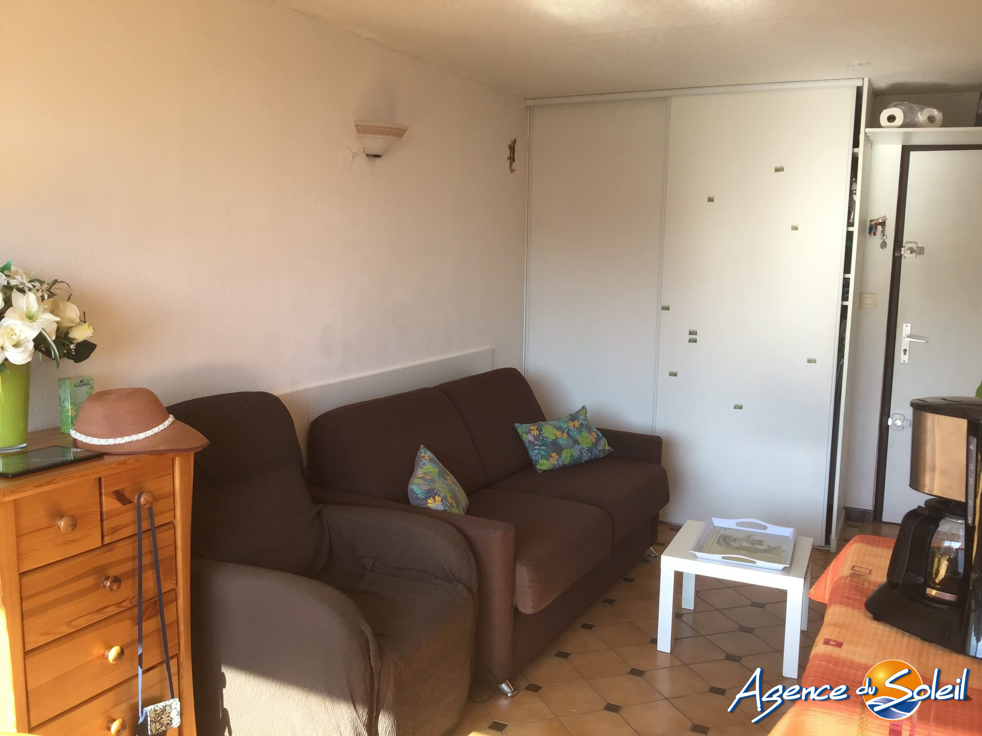 Salle de bain - Appartement Port leucate (Réf. 1610770-AGENCEDUSOLEIL)
