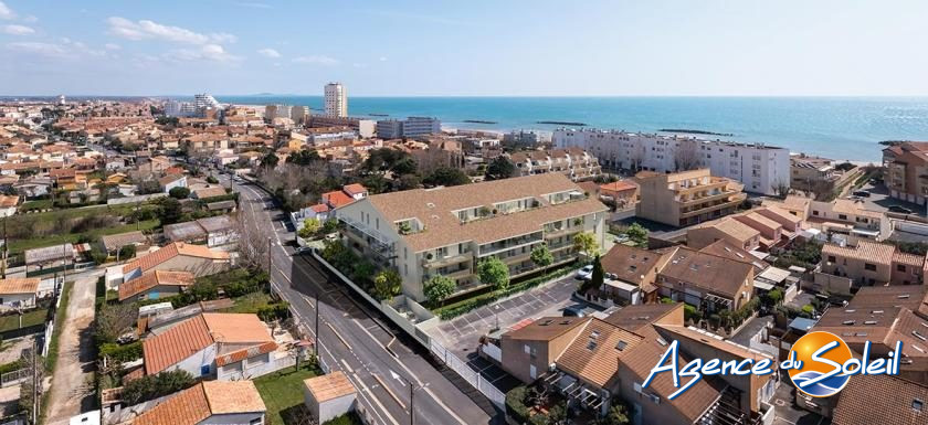 Cuisine - Appartement Valras-Plage (Réf. 36-8460-A-AGENCEDUSOLEIL)