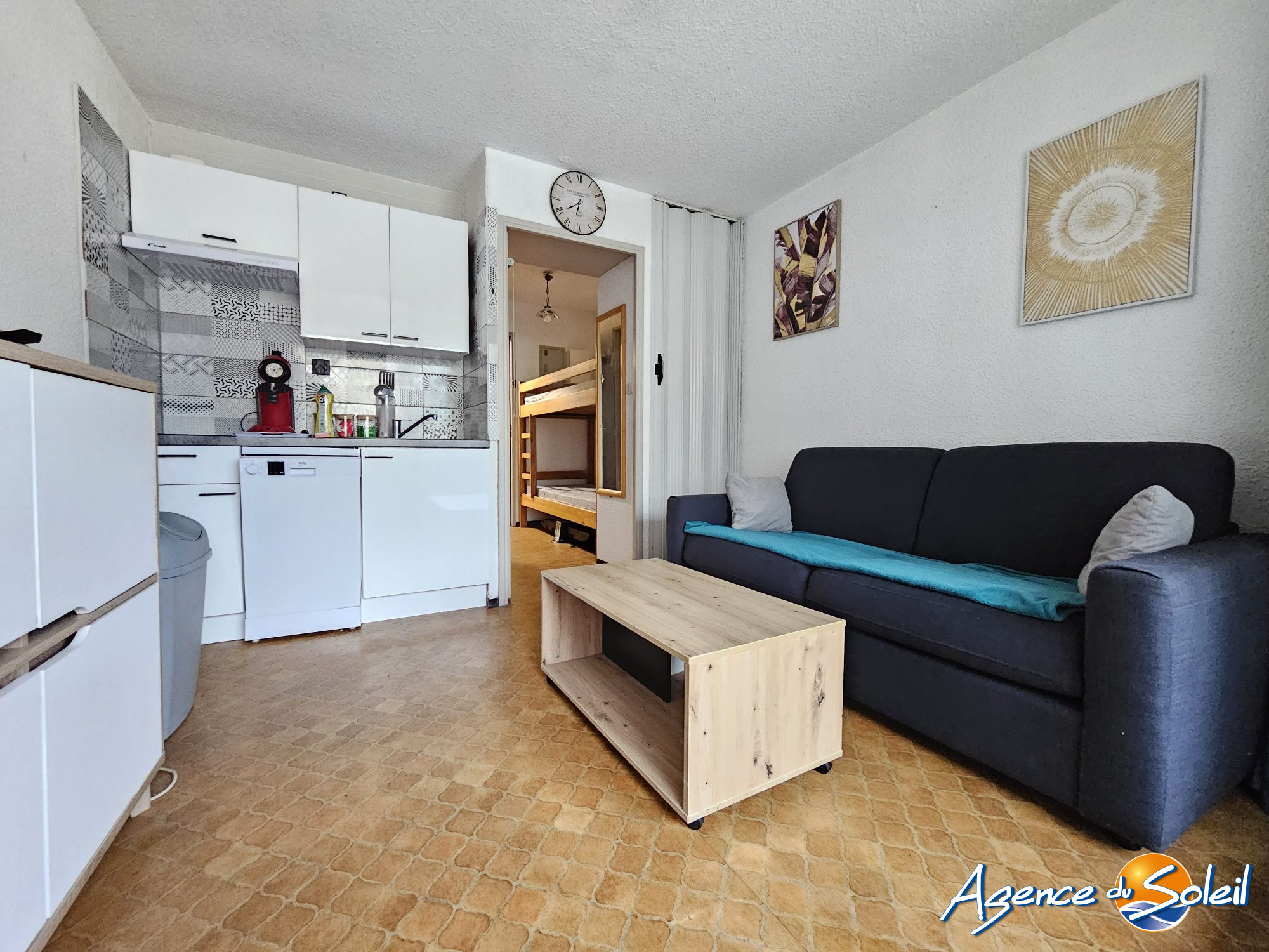 Terrasse - Appartement Gruissan (Réf. 13-10757-AGENCEDUSOLEIL)