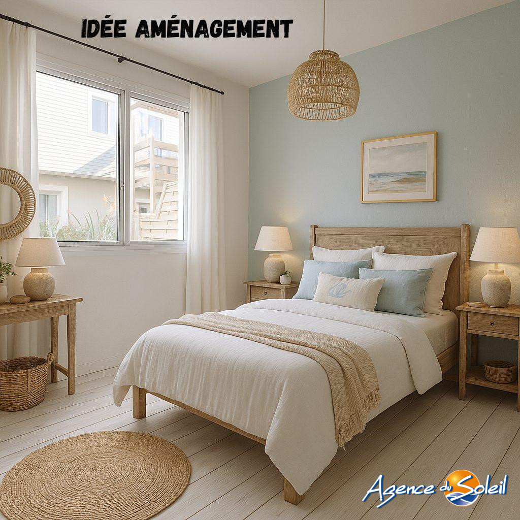 Chambre - Appartement Gruissan (Réf. 13-10112-AGENCEDUSOLEIL)