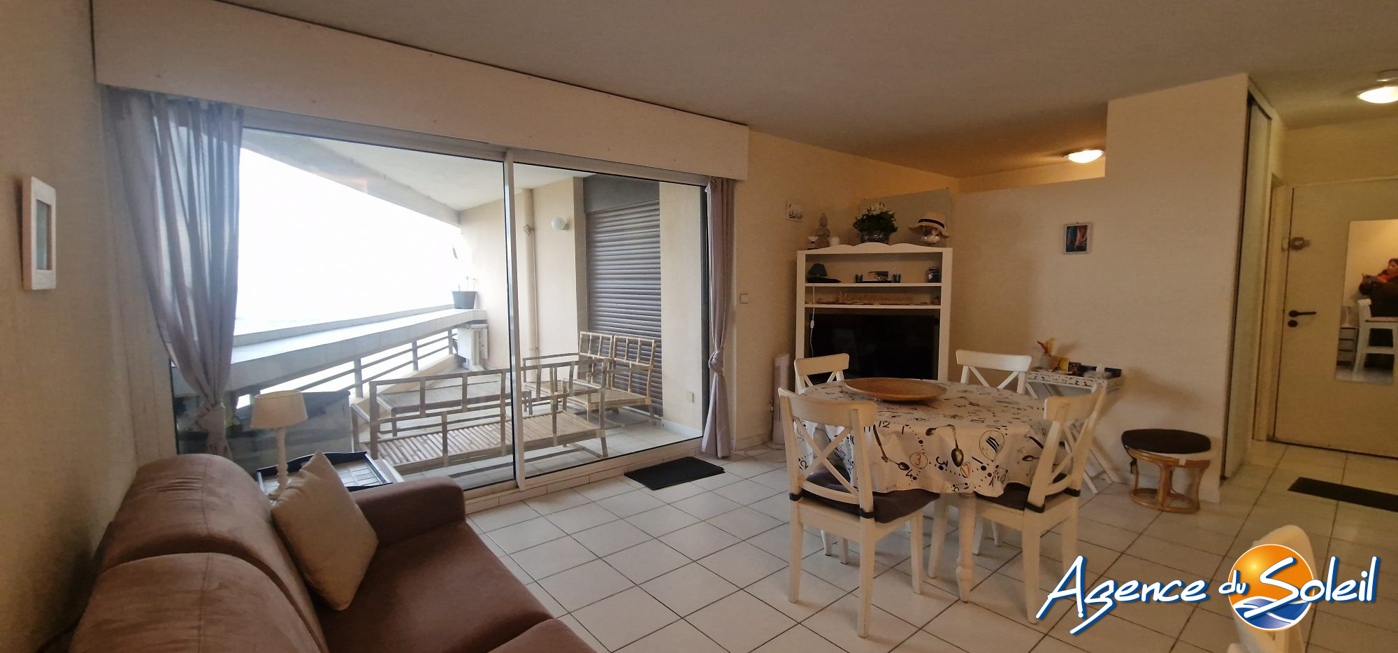 Salle de bain - Appartement Canet-en-Roussillon (Réf. 19-10303-AGENCEDUSOLEIL)