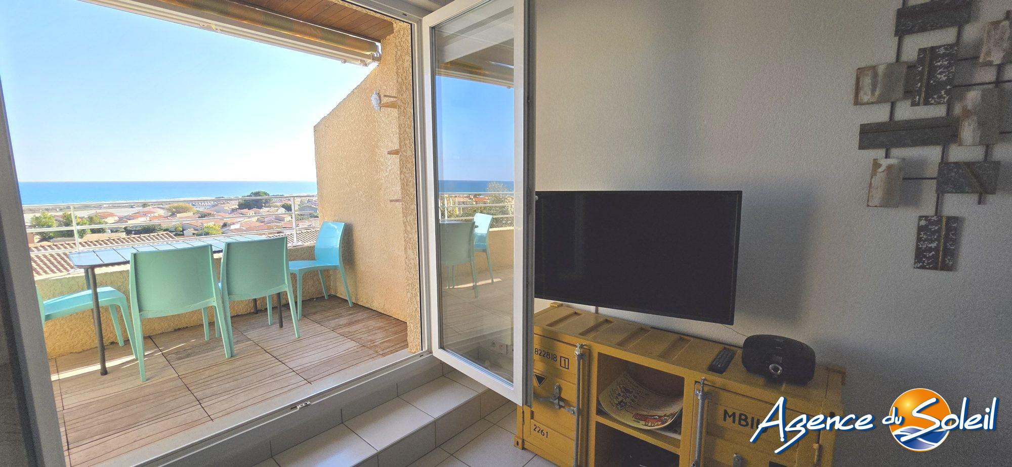 Jardin - Appartement Saint-Pierre-la-mer (Réf. 23-10571-AGENCEDUSOLEIL)