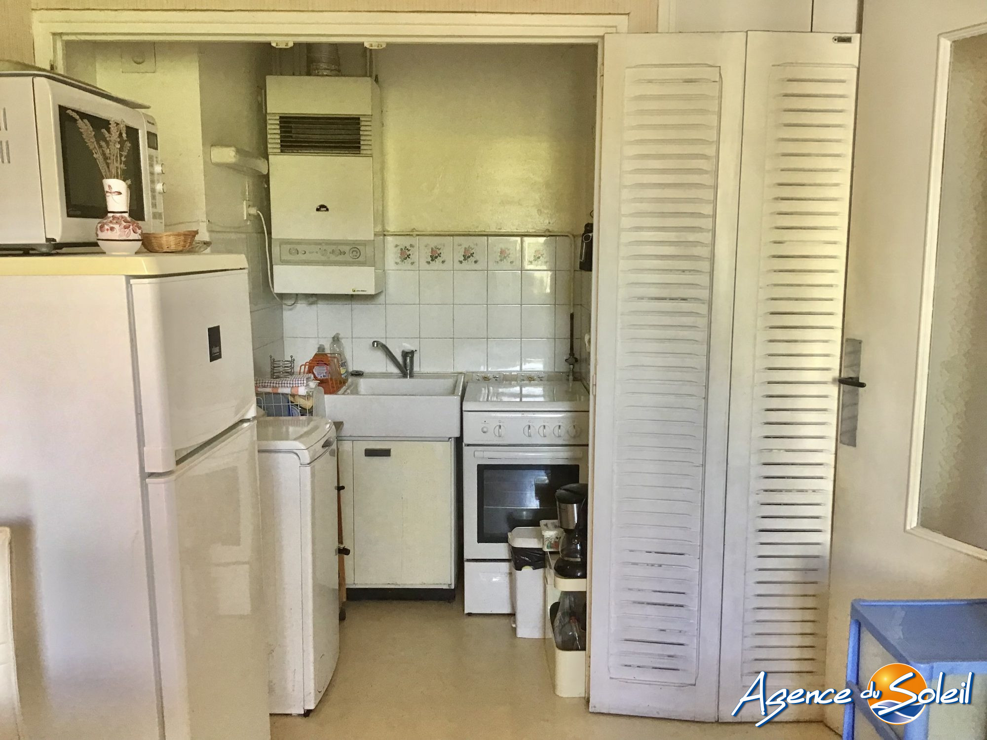 Salle de bain - Appartement PERPIGNAN (Réf. 02-10557-AGENCEDUSOLEIL)