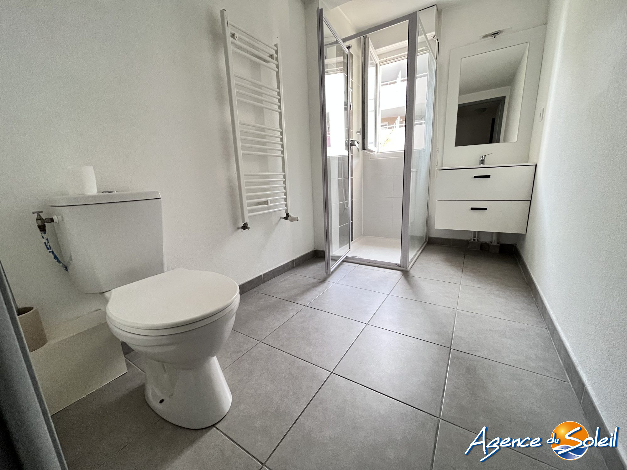 Salle de bain - Appartement Montpellier (Réf. 32-10599-AGENCEDUSOLEIL)