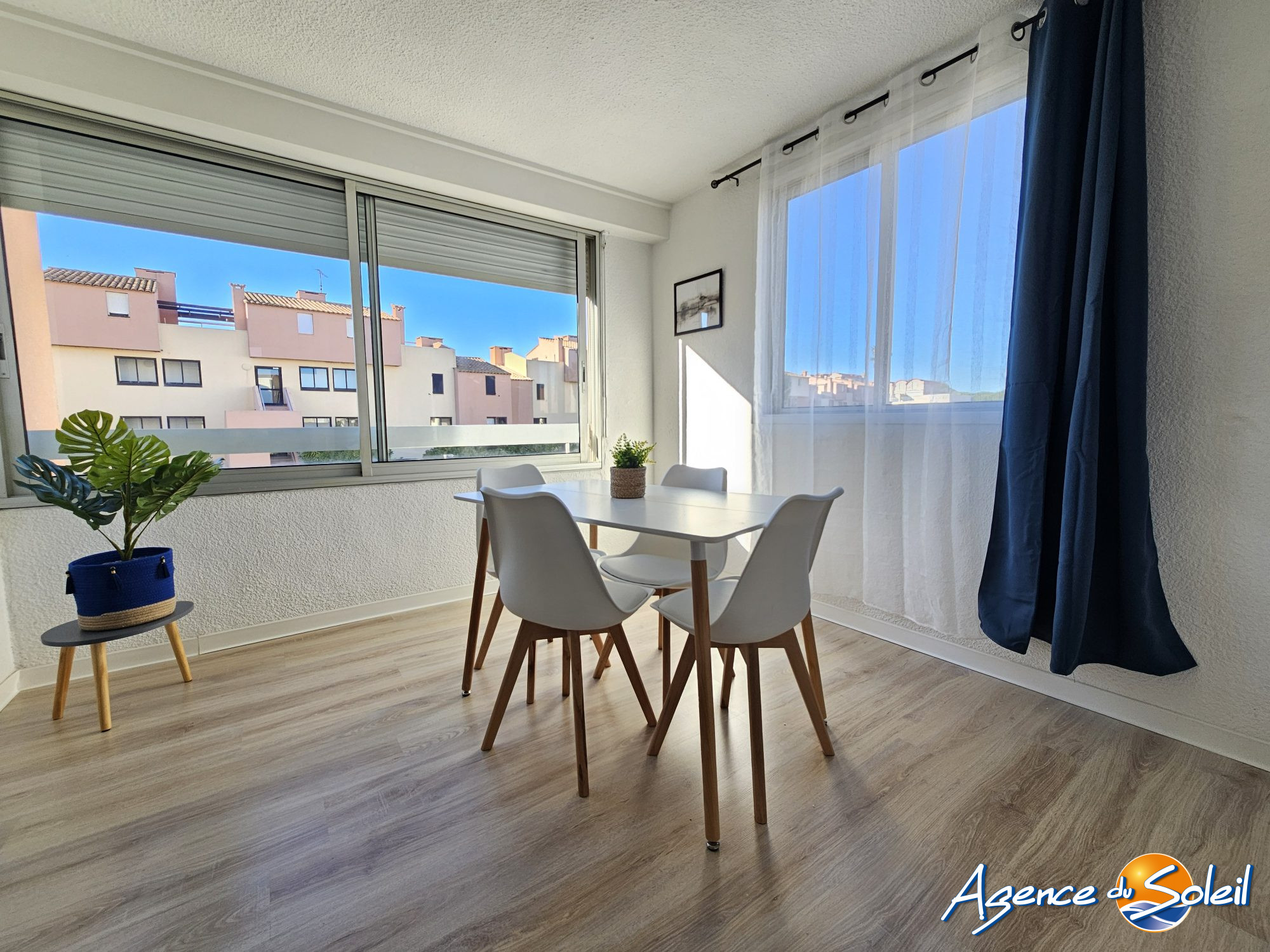 Terrasse - Appartement Gruissan (Réf. 13-10593-AGENCEDUSOLEIL)