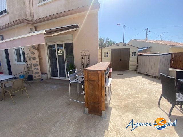 Jardin - Appartement Narbonne-Plage (Réf. 14-10681-AGENCEDUSOLEIL)