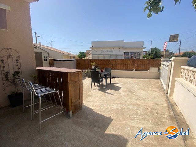 Terrasse - Appartement Narbonne-Plage (Réf. 14-10681-AGENCEDUSOLEIL)