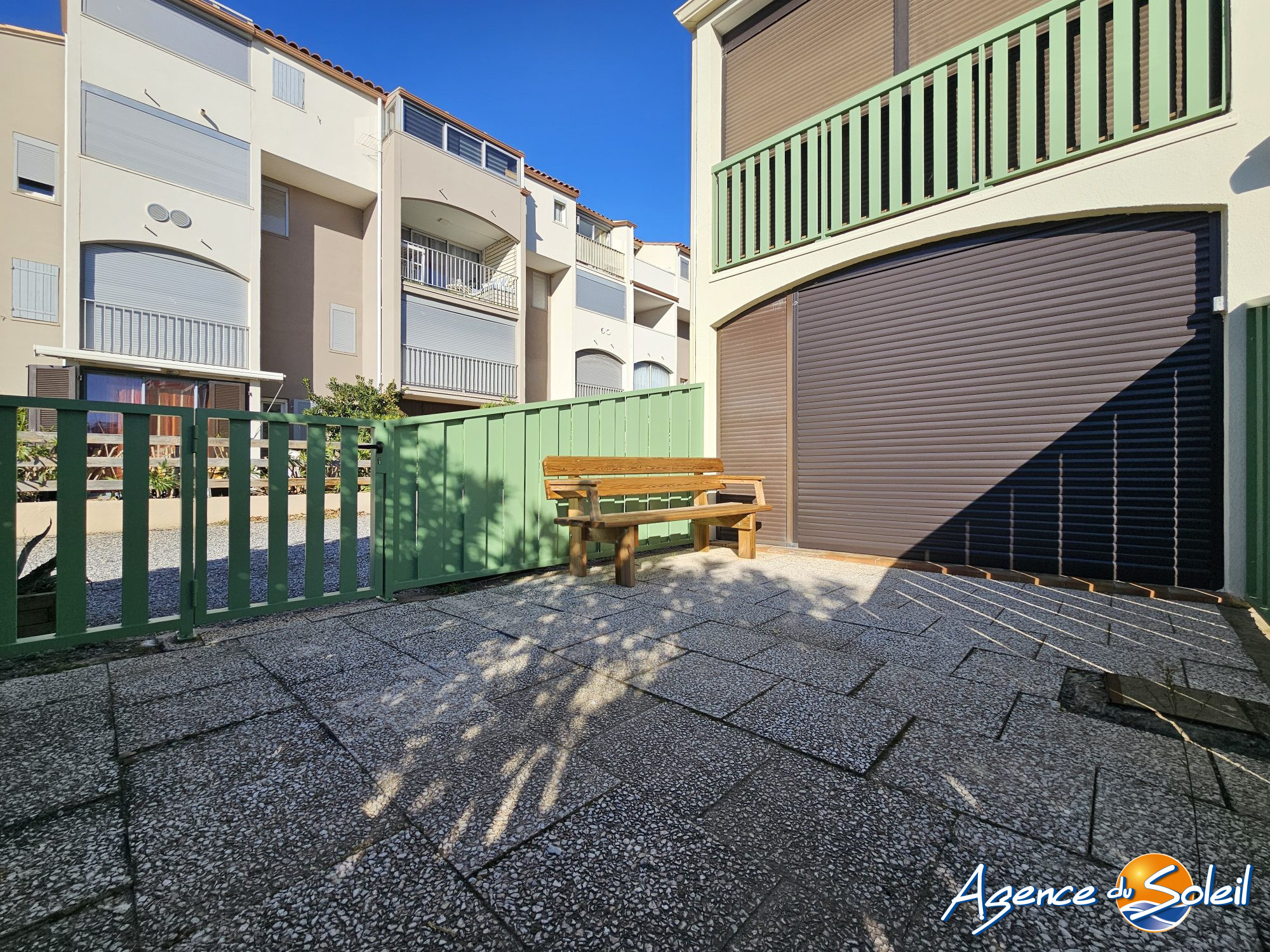 Jardin - Appartement Gruissan (Réf. 12-10700-AGENCEDUSOLEIL)