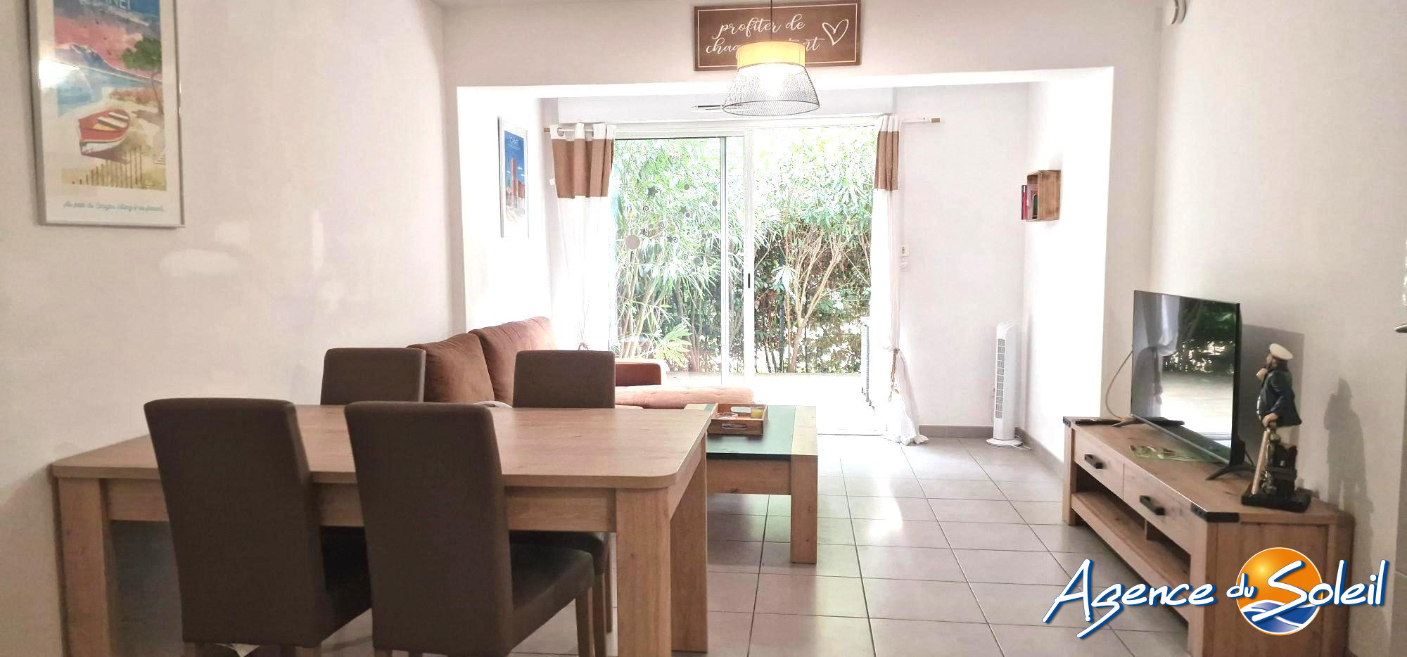 Photo de Beau T2 avec jardin dans résidence sécurisée