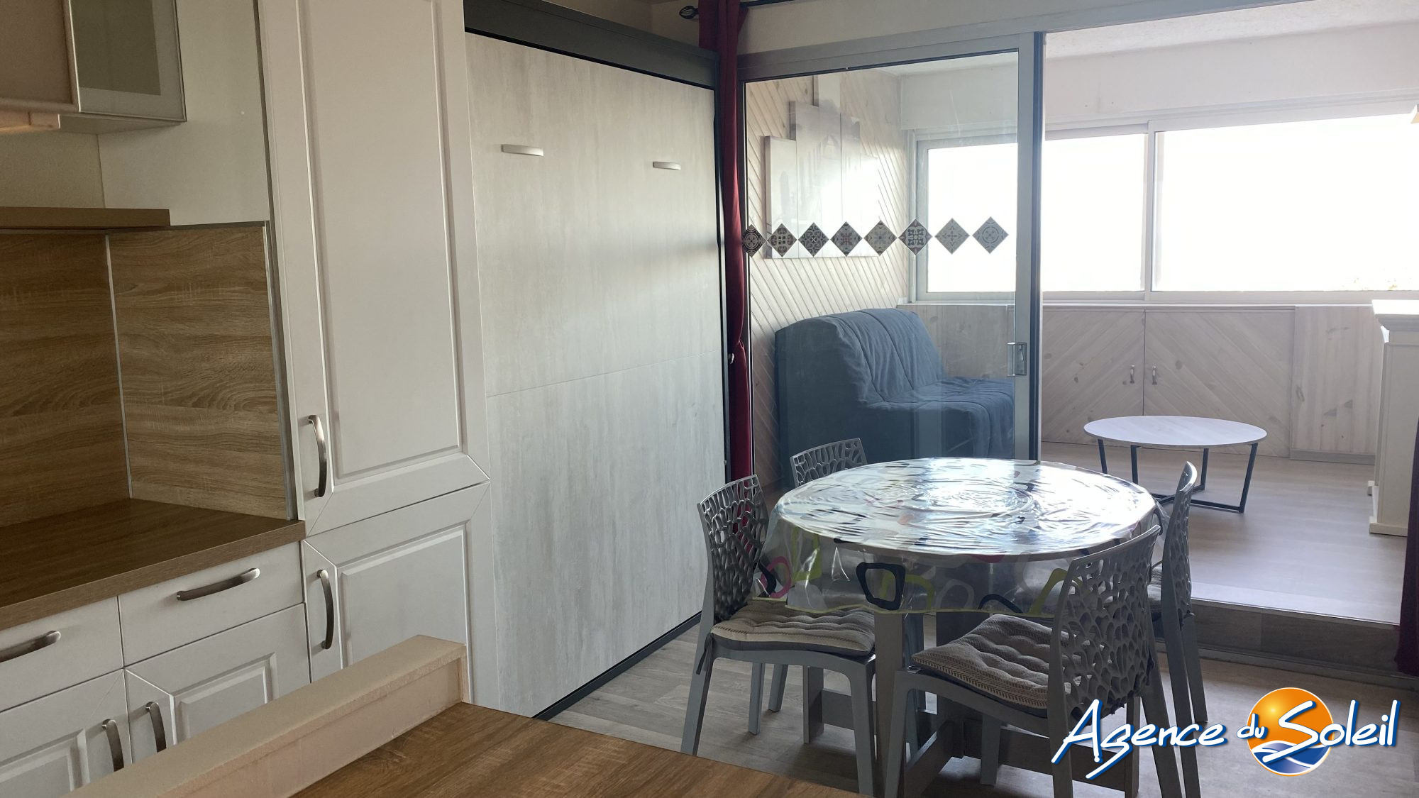 Cuisine - Appartement Port leucate (Réf. 1610822-AGENCEDUSOLEIL)