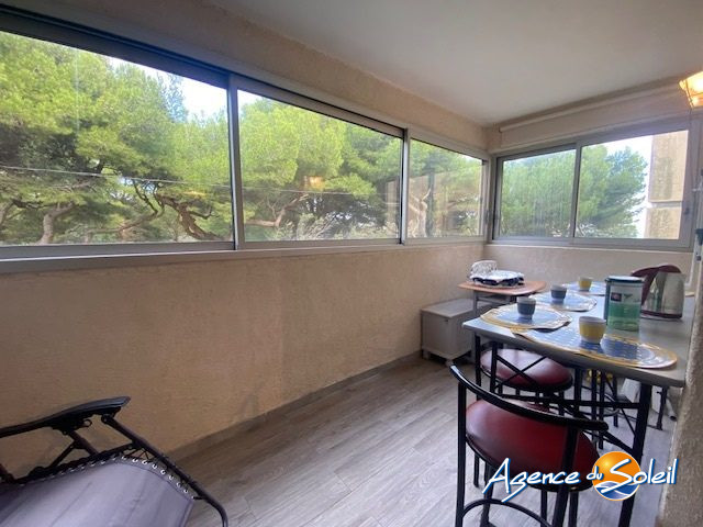 Jardin - Appartement Narbonne-Plage (Réf. 14-10918.-AGENCEDUSOLEIL)