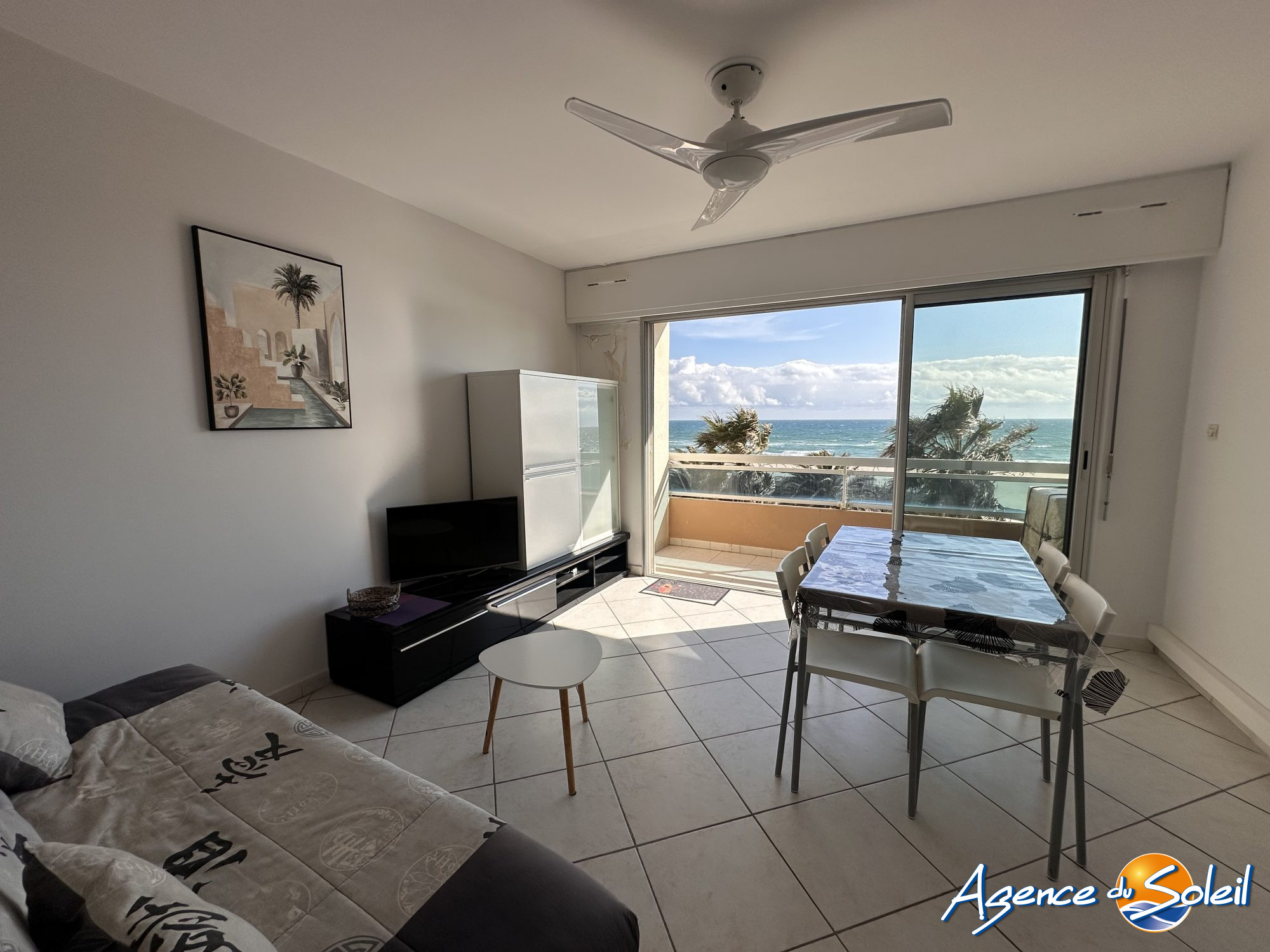 Vue intérieure - Appartement Canet-en-Roussillon (Réf. 19-10958-AGENCEDUSOLEIL)