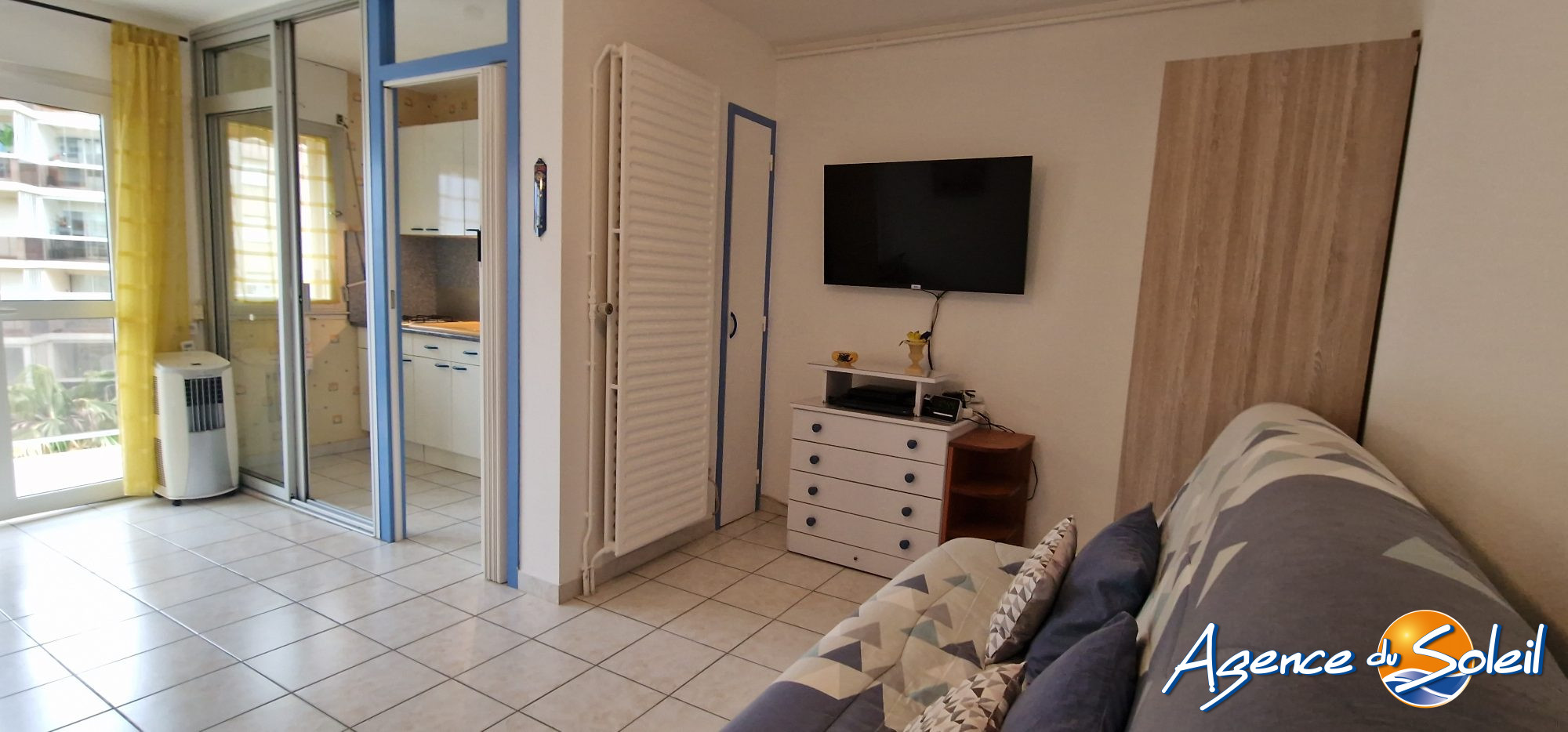 Vue intérieure - Appartement Canet-en-Roussillon (Réf. 19-11096-AGENCEDUSOLEIL)