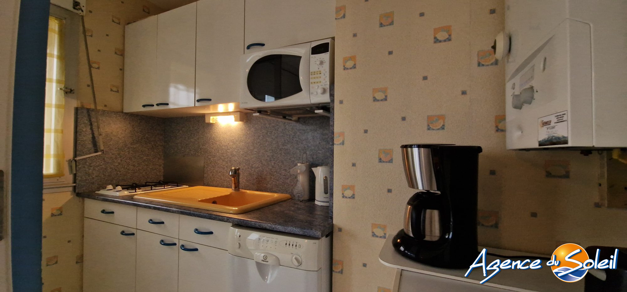Cuisine - Appartement Canet-en-Roussillon (Réf. 19-11096-AGENCEDUSOLEIL)