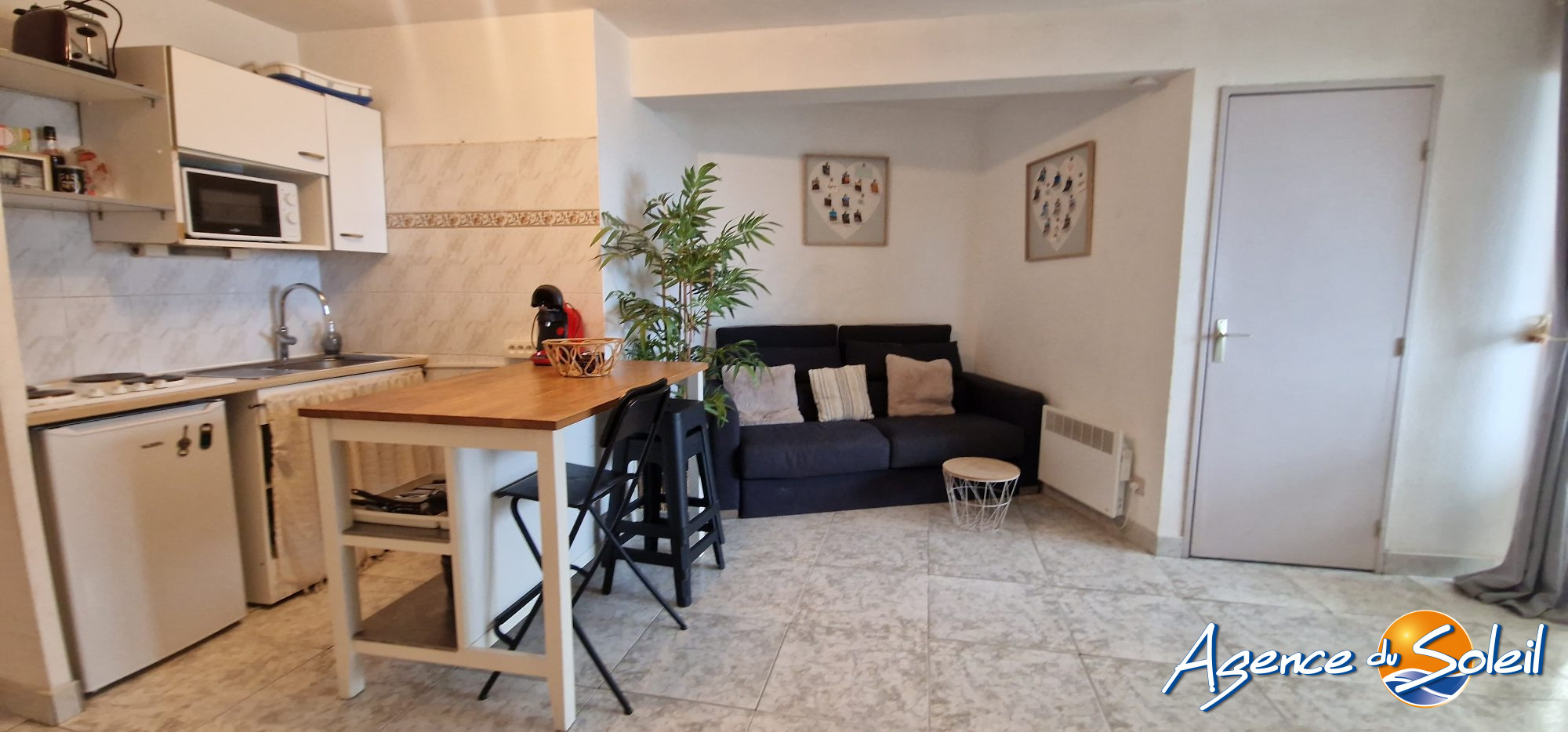 Cuisine - Appartement Canet-en-Roussillon (Réf. 19-11089-AGENCEDUSOLEIL)