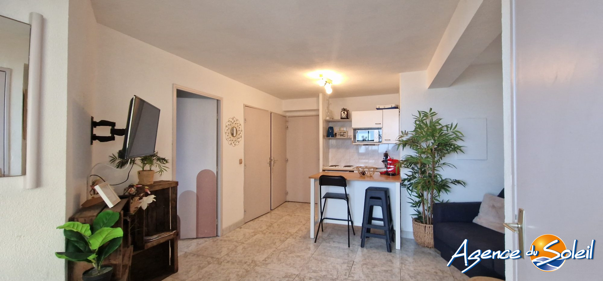 Chambre - Appartement Canet-en-Roussillon (Réf. 19-11089-AGENCEDUSOLEIL)