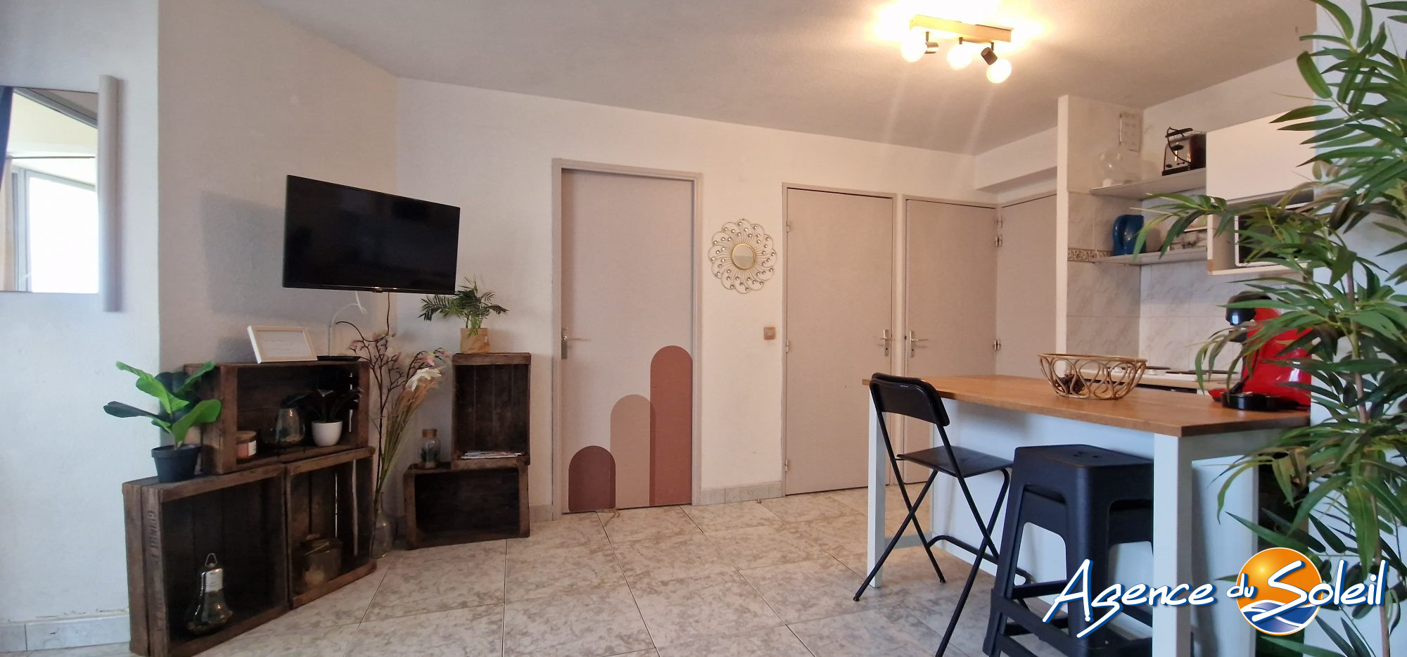 Salle de bain - Appartement Canet-en-Roussillon (Réf. 19-11089-AGENCEDUSOLEIL)