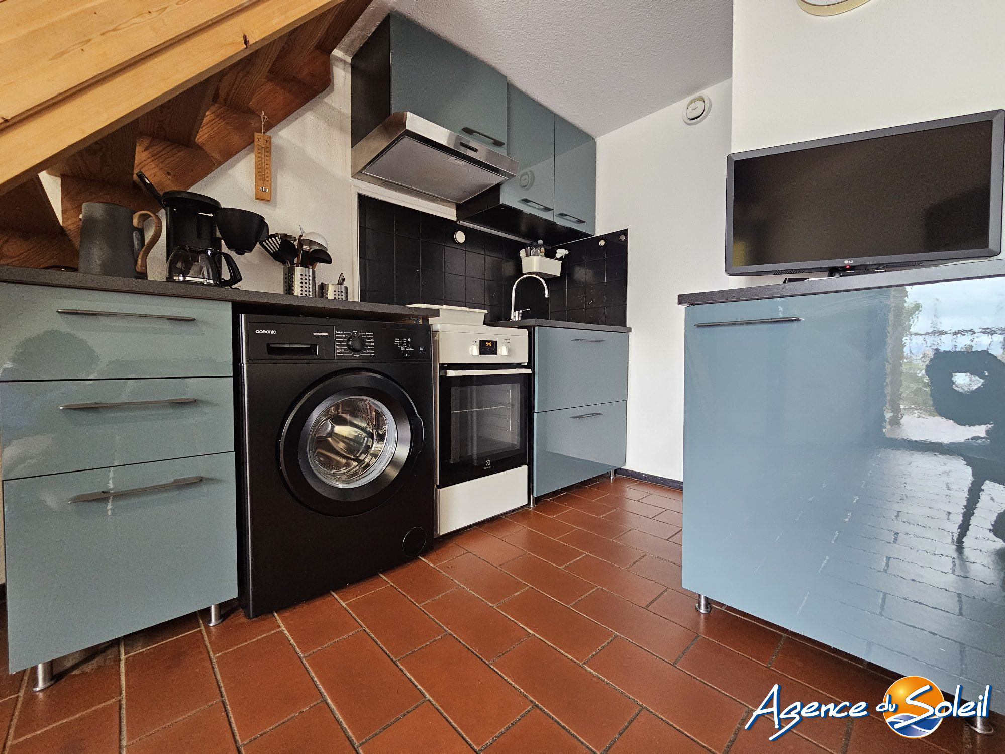 Salle de bain - Appartement Gruissan (Réf. 13-11167-AGENCEDUSOLEIL)