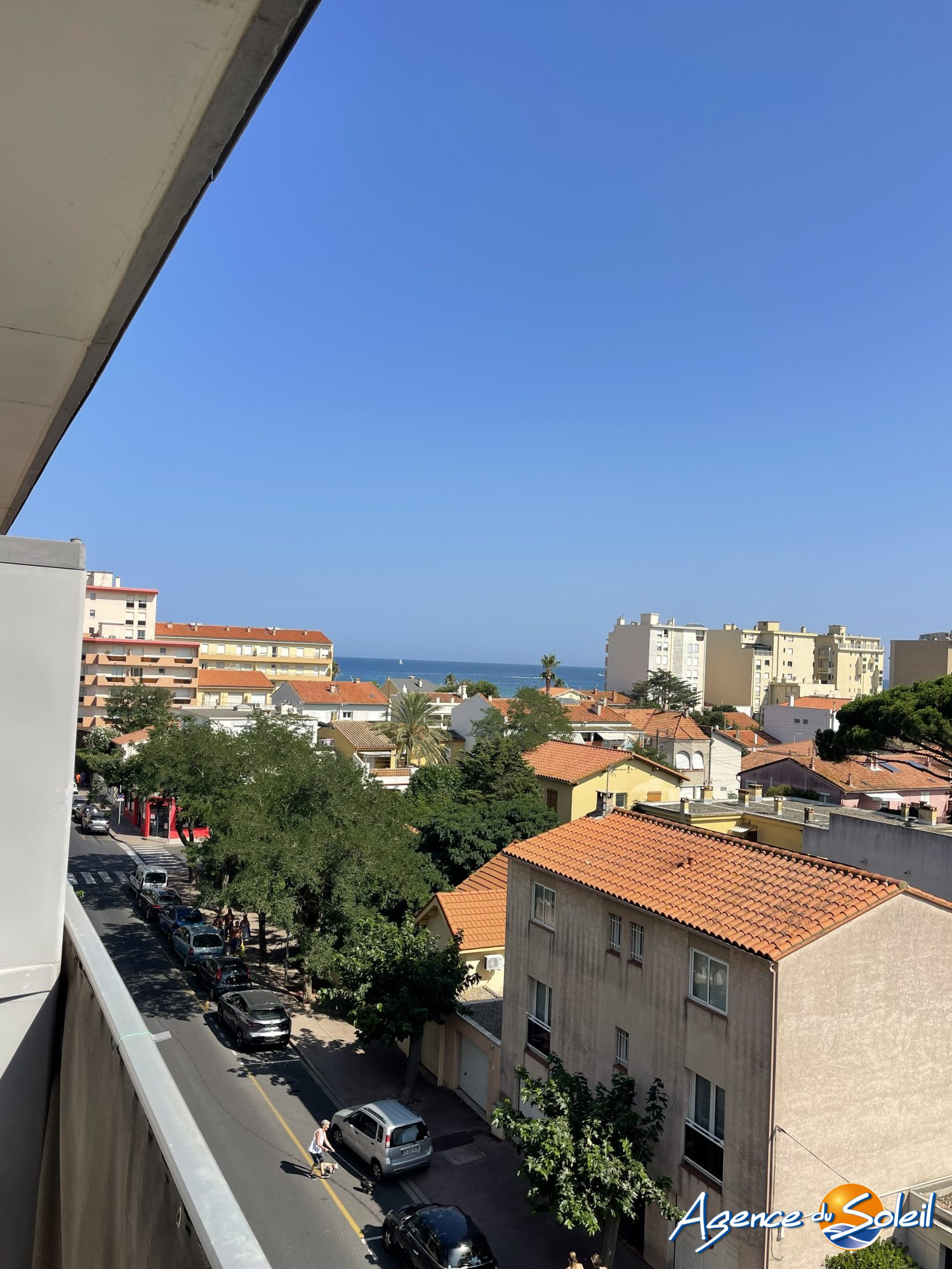 Terrasse - Appartement Canet-en-Roussillon (Réf. 19-11185-AGENCEDUSOLEIL)