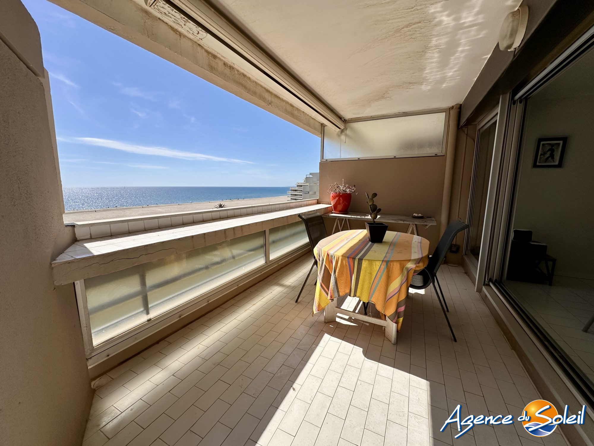 Vue intérieure - Appartement Canet-en-Roussillon (Réf. 19-11216-AGENCEDUSOLEIL)