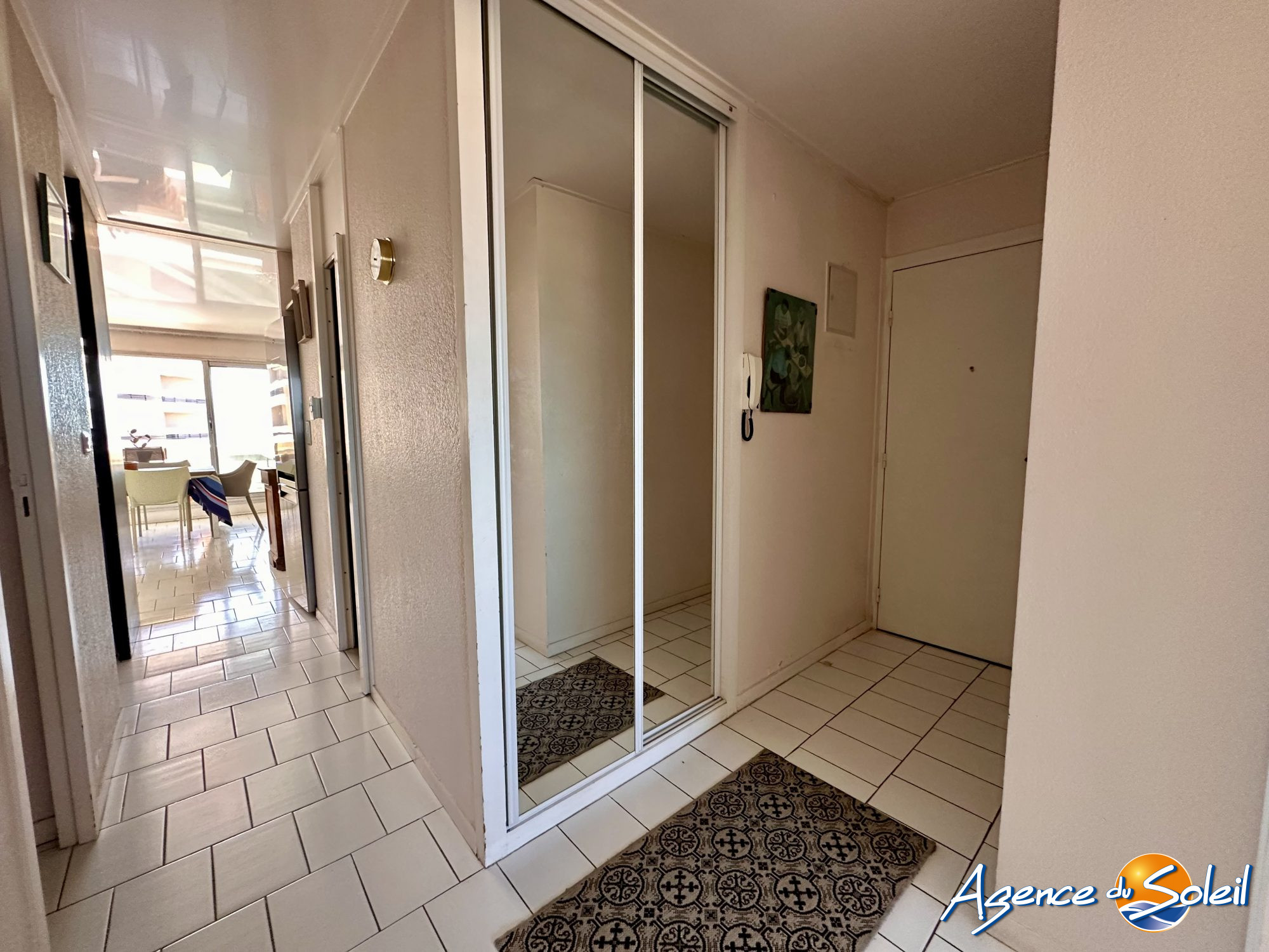 Terrasse - Appartement Canet-en-Roussillon (Réf. 19-11216-AGENCEDUSOLEIL)