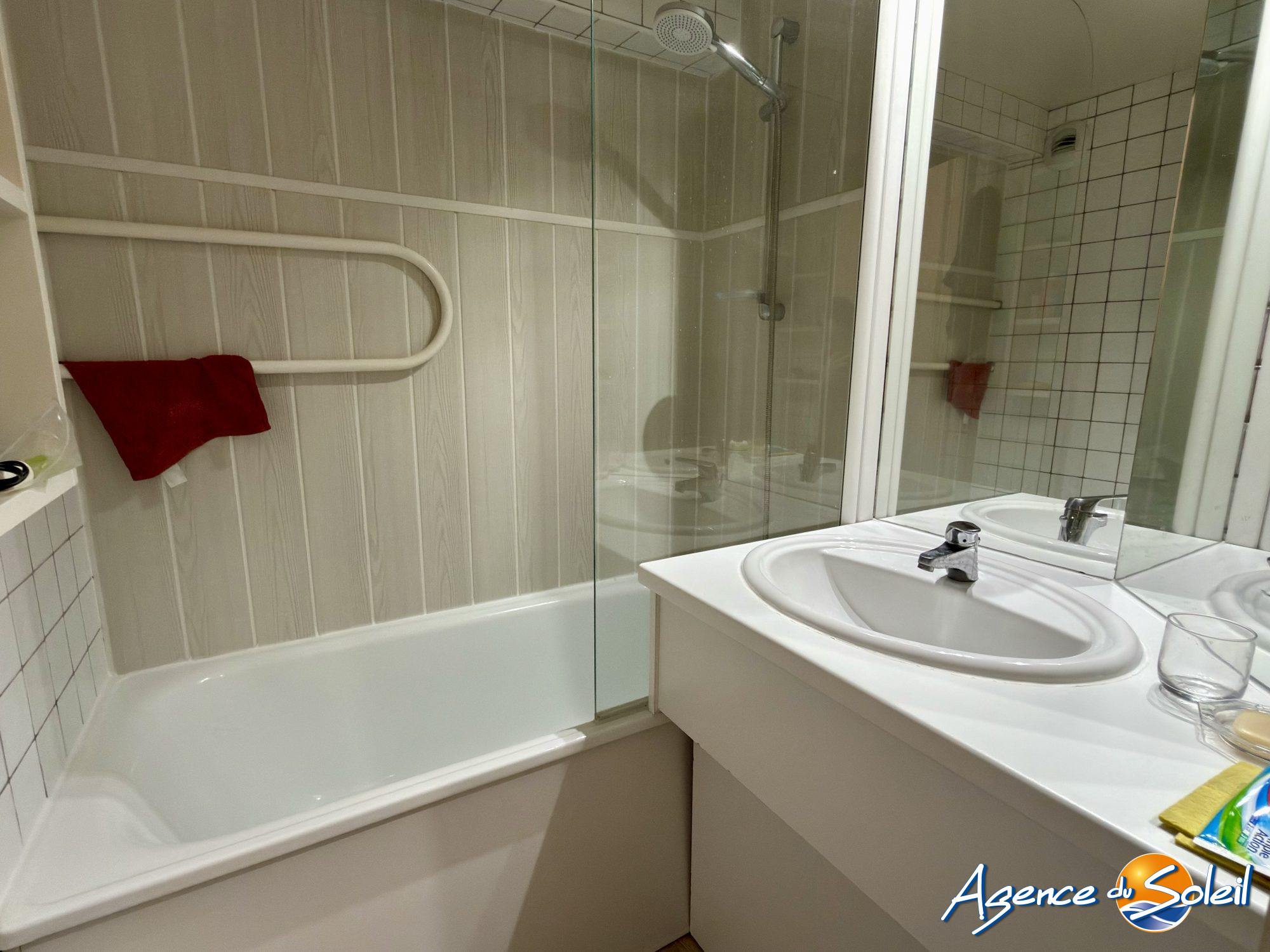 Salle de bain - Appartement Saint-Cyprien (Réf. 20-11252-AGENCEDUSOLEIL)