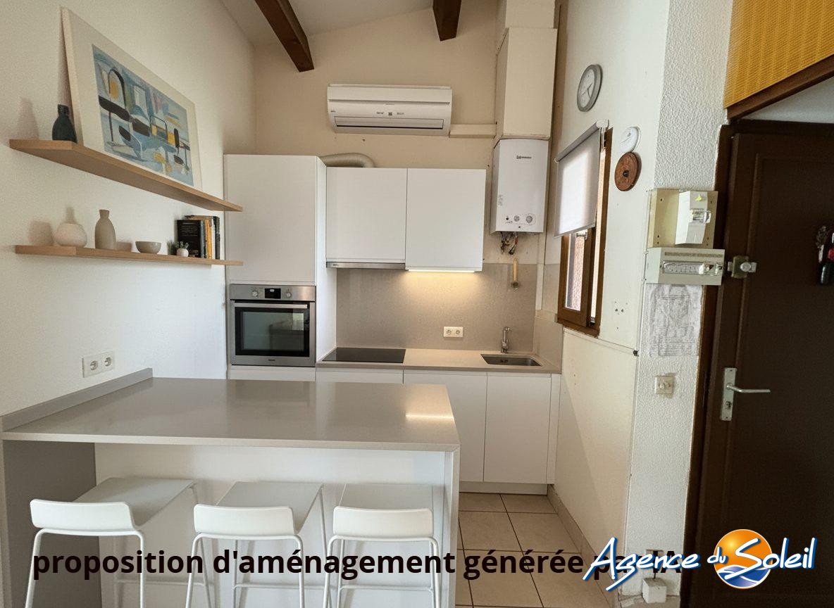 Jardin - Appartement Le Cap d'Agde (Réf. 39-11280-AGENCEDUSOLEIL)