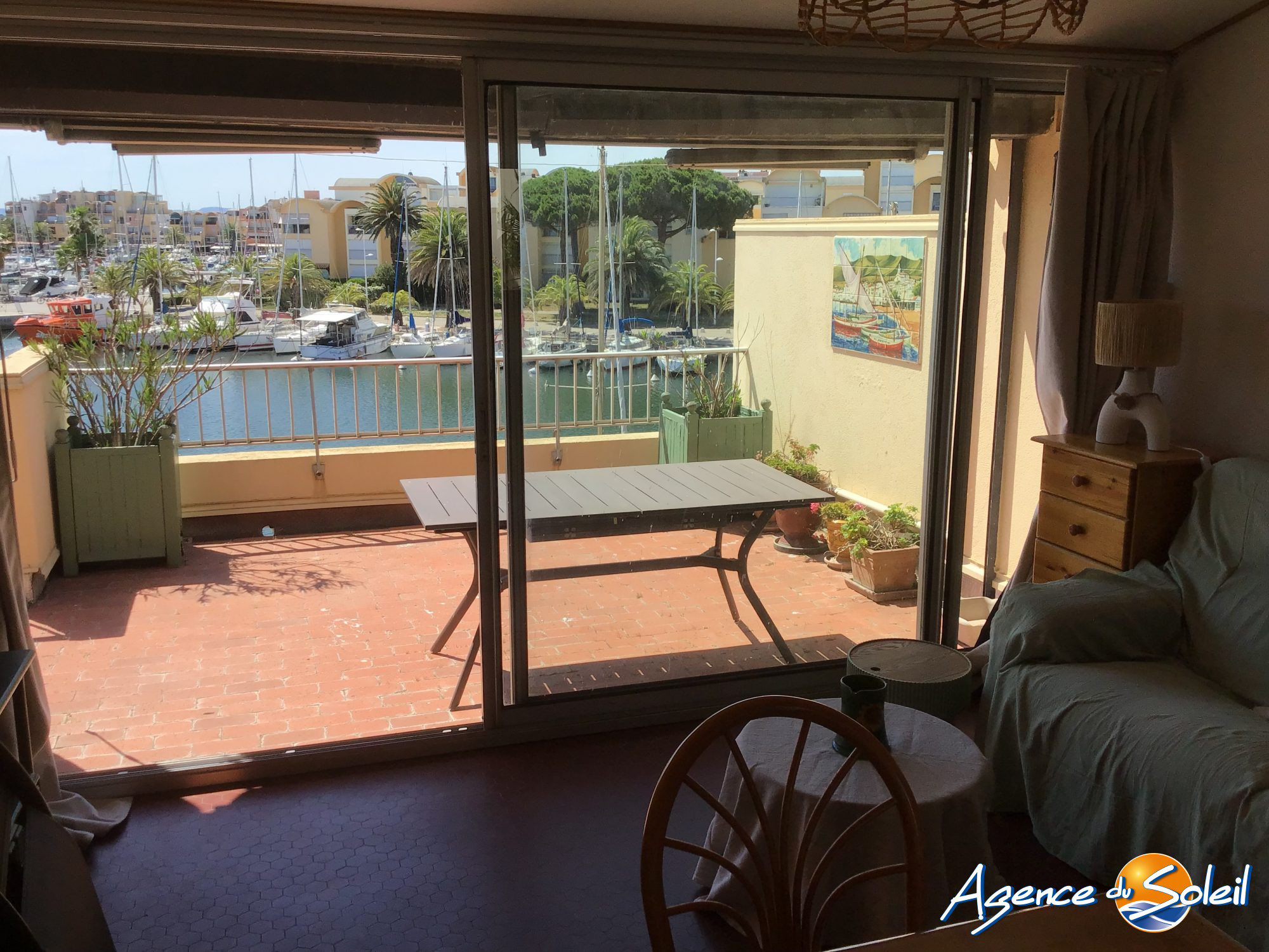 Chambre - Appartement Gruissan (Réf. 12-11261-AGENCEDUSOLEIL)