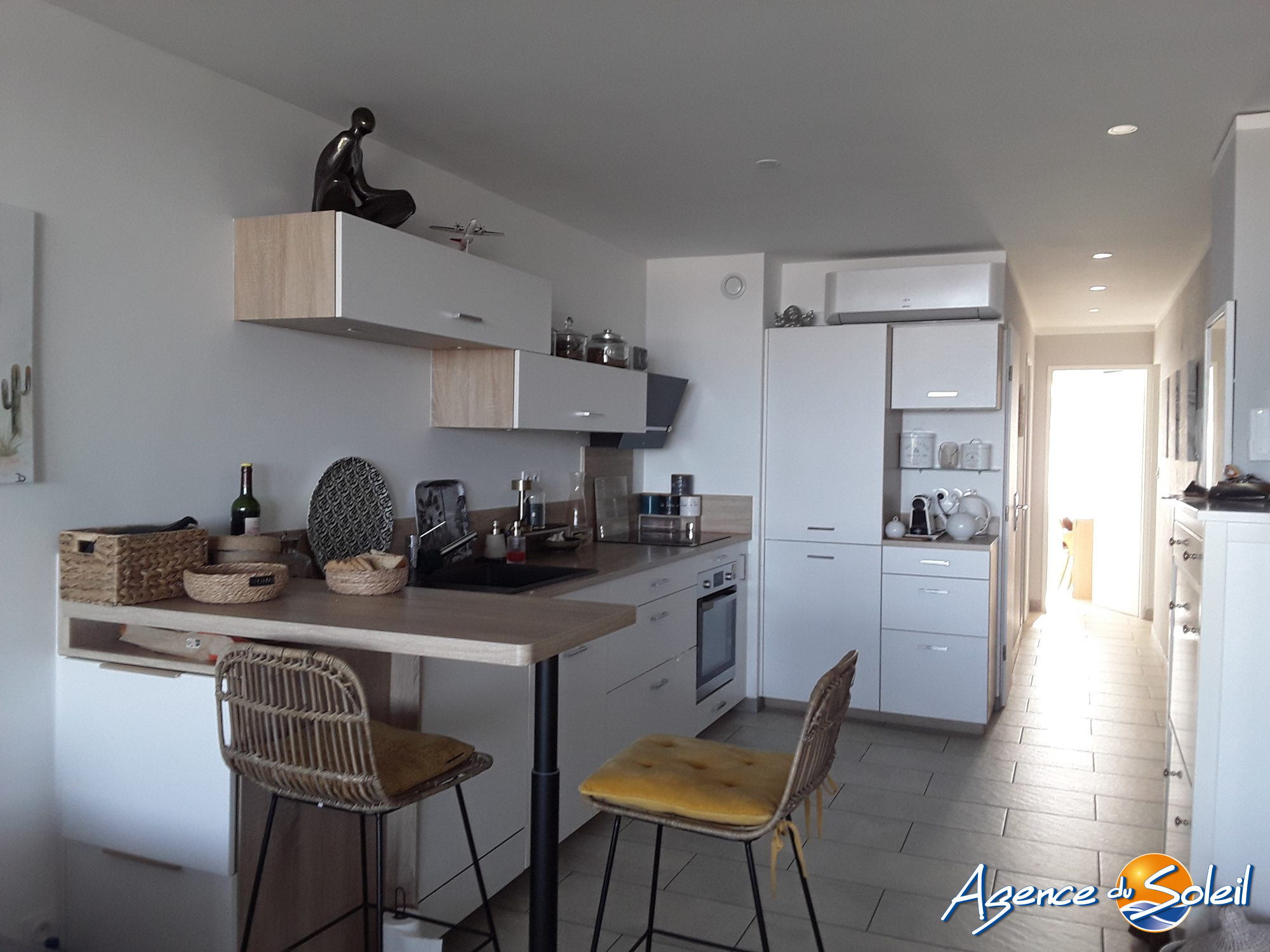 Salle de bain - Appartement Canet-en-Roussillon (Réf. 19-11318-AGENCEDUSOLEIL)