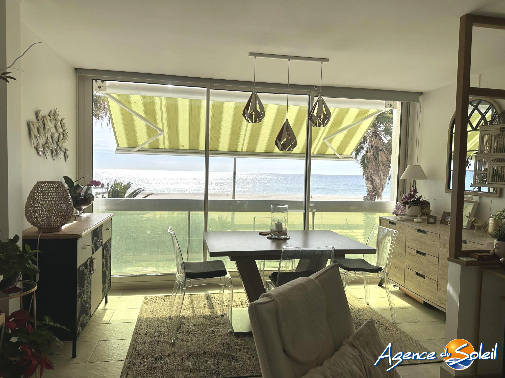 Jardin - Appartement Canet-en-Roussillon (Réf. 19-11318-AGENCEDUSOLEIL)