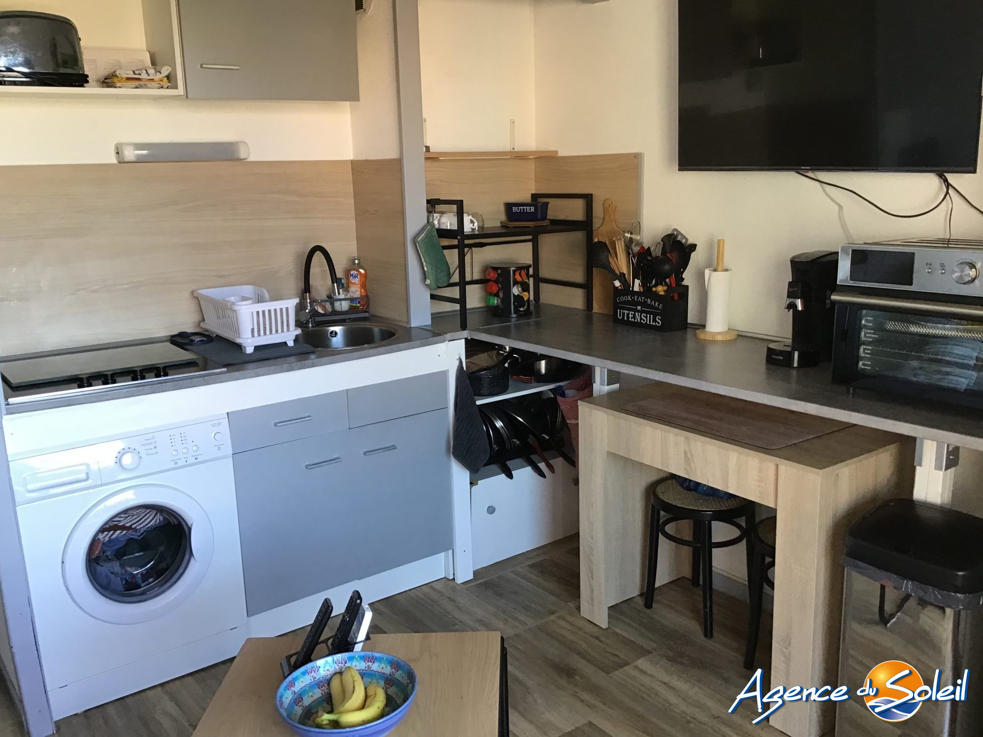 Vue intérieure - Appartement Le Barcarès (Réf. 17-11311-AGENCEDUSOLEIL)
