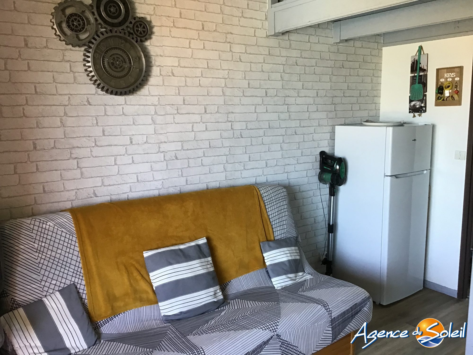Jardin - Appartement Le Barcarès (Réf. 17-11311-AGENCEDUSOLEIL)
