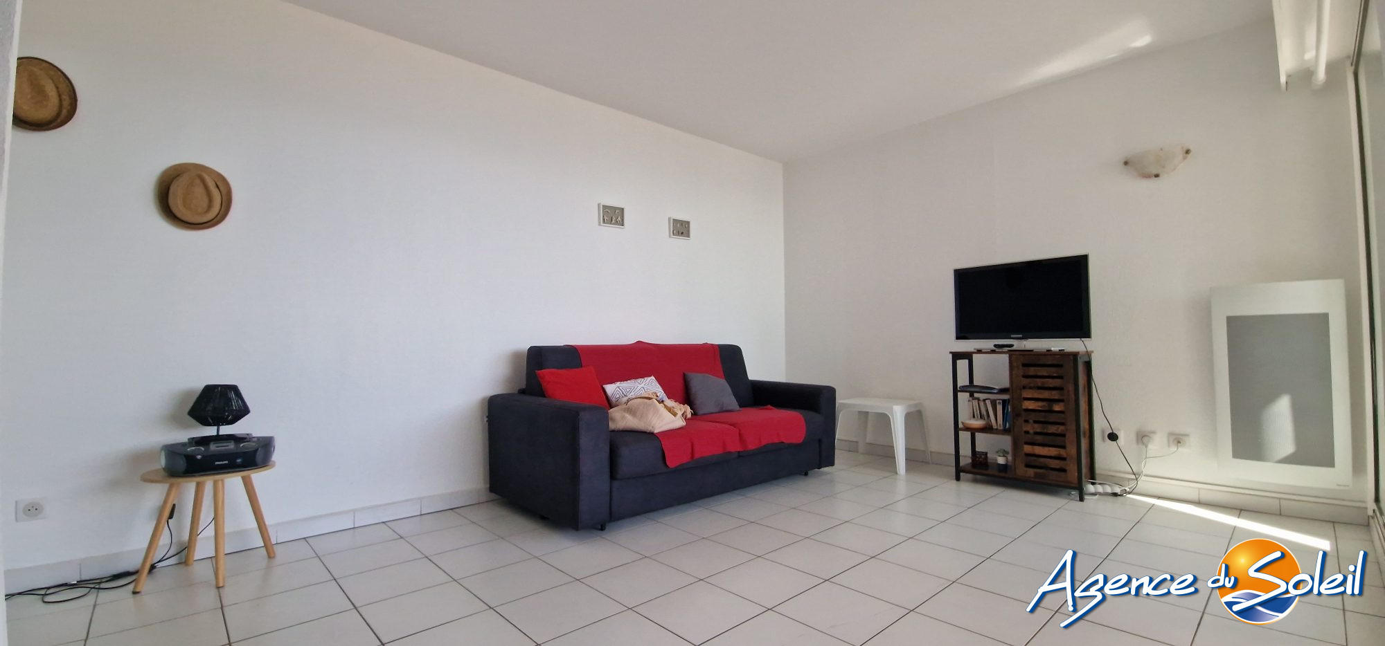 Chambre - Appartement Canet-en-Roussillon (Réf. 19-11300-AGENCEDUSOLEIL)