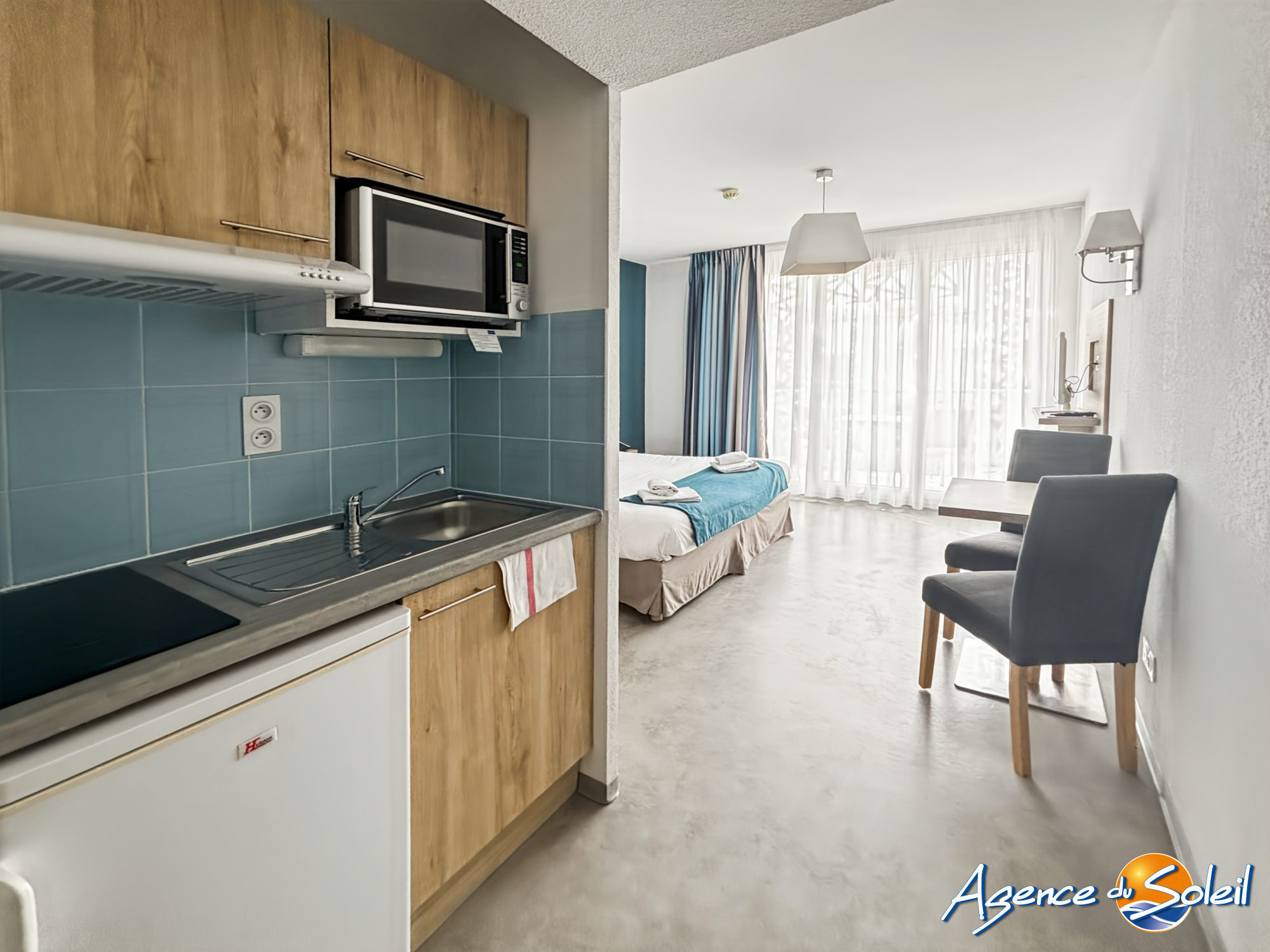 Salle de bain - Appartement Le Cap d'Agde (Réf. 39-11337-AGENCEDUSOLEIL)