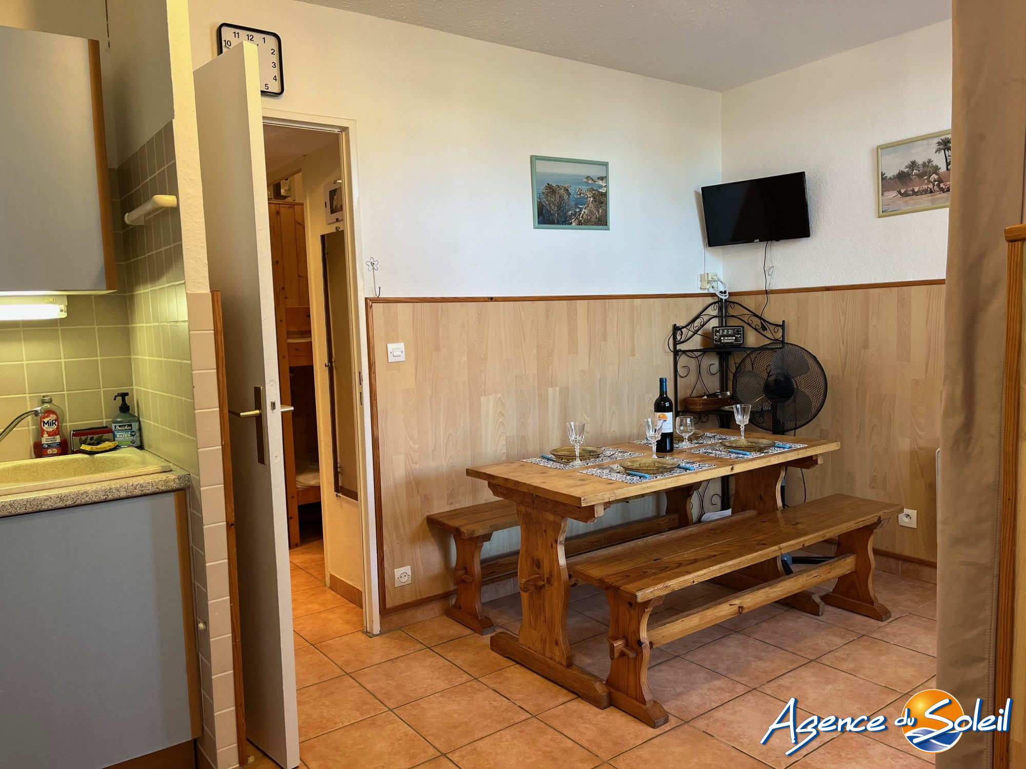 Vue intérieure - Appartement Gruissan (Réf. 12-11322-AGENCEDUSOLEIL)