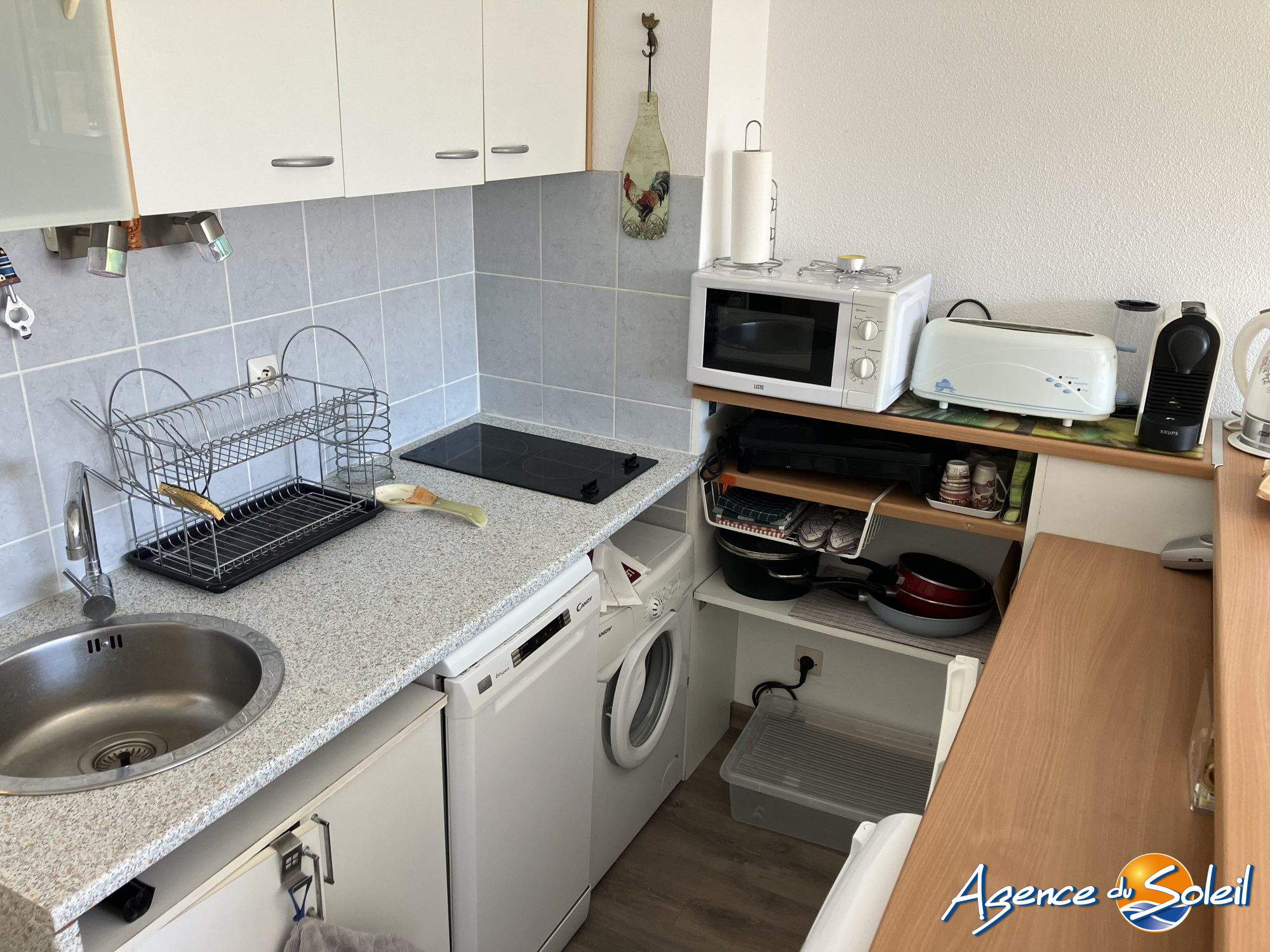 Cuisine - Appartement Gruissan (Réf. 12-11291-AGENCEDUSOLEIL)
