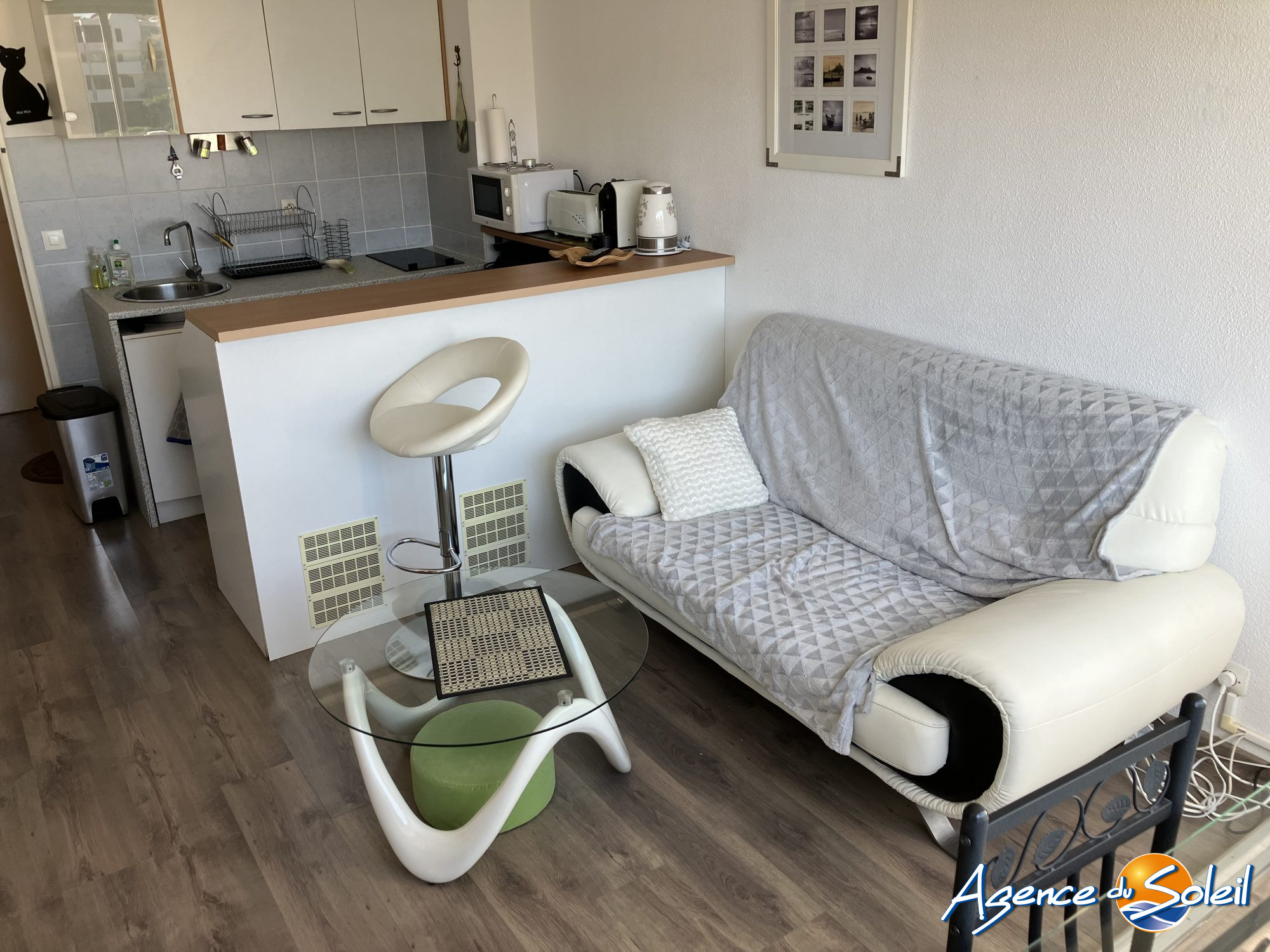 Jardin - Appartement Gruissan (Réf. 12-11291-AGENCEDUSOLEIL)
