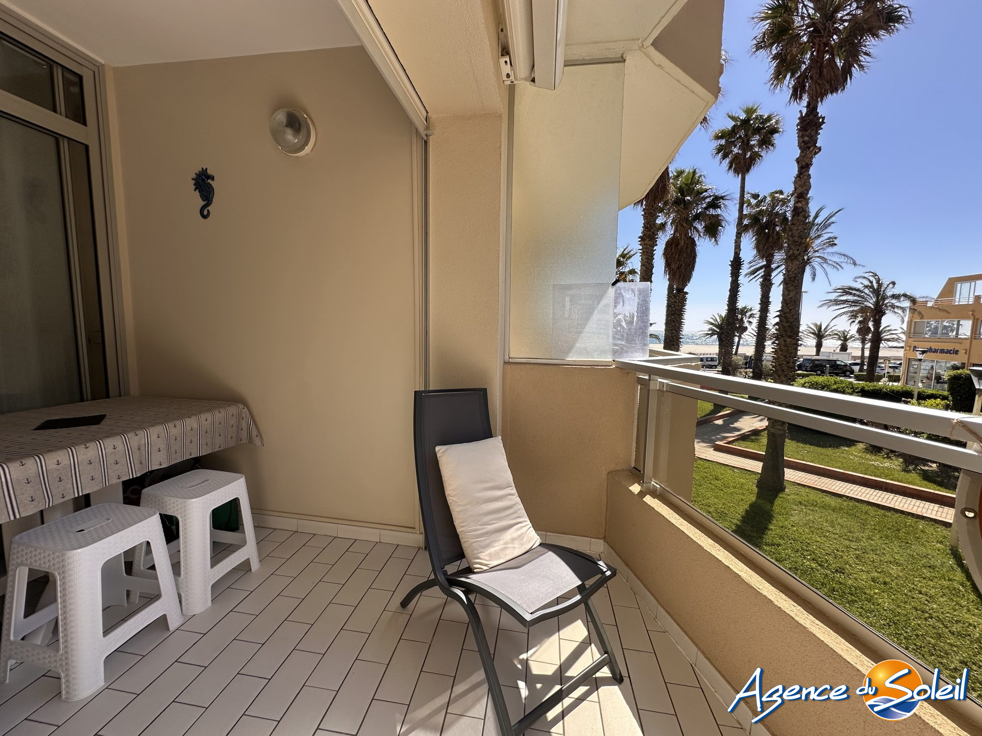 Vue intérieure - Appartement Canet-en-Roussillon (Réf. 19-11353-AGENCEDUSOLEIL)
